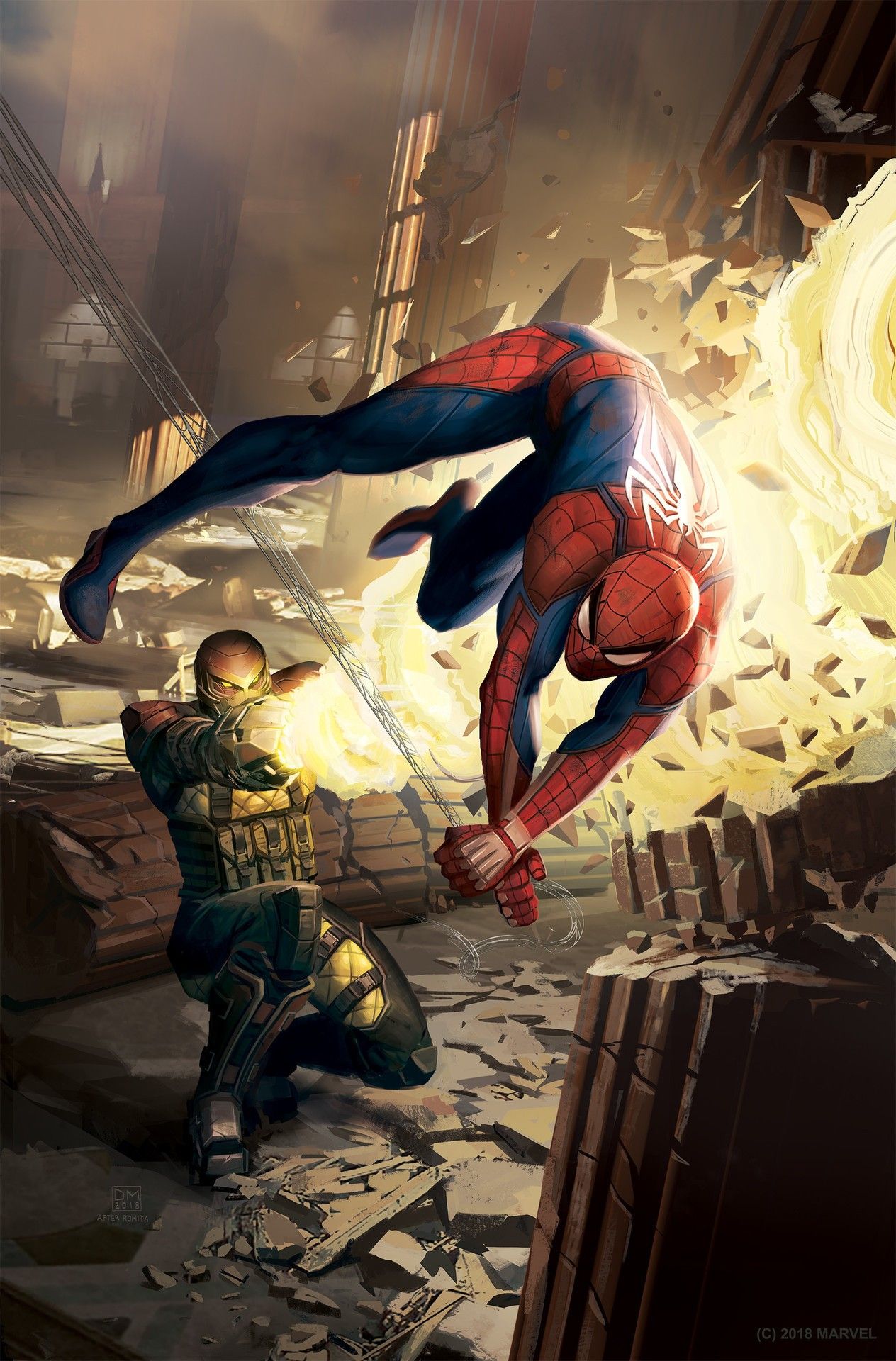 Spider Man Vs Shocker. Spiderman, Spiderman Comic, Spiderman Ps4
