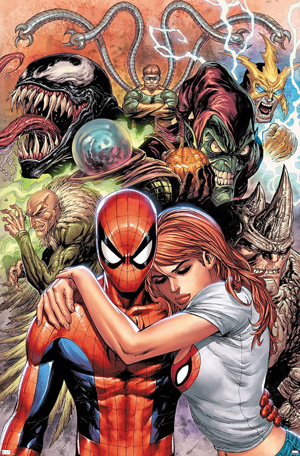 Buy Trends International Marvel Comics The Sinister Six Amazing Spider Man: Renew Your Vows Wall Poster, 22.375 X Unframed Version Online In Turkey. B09CHHRV6V