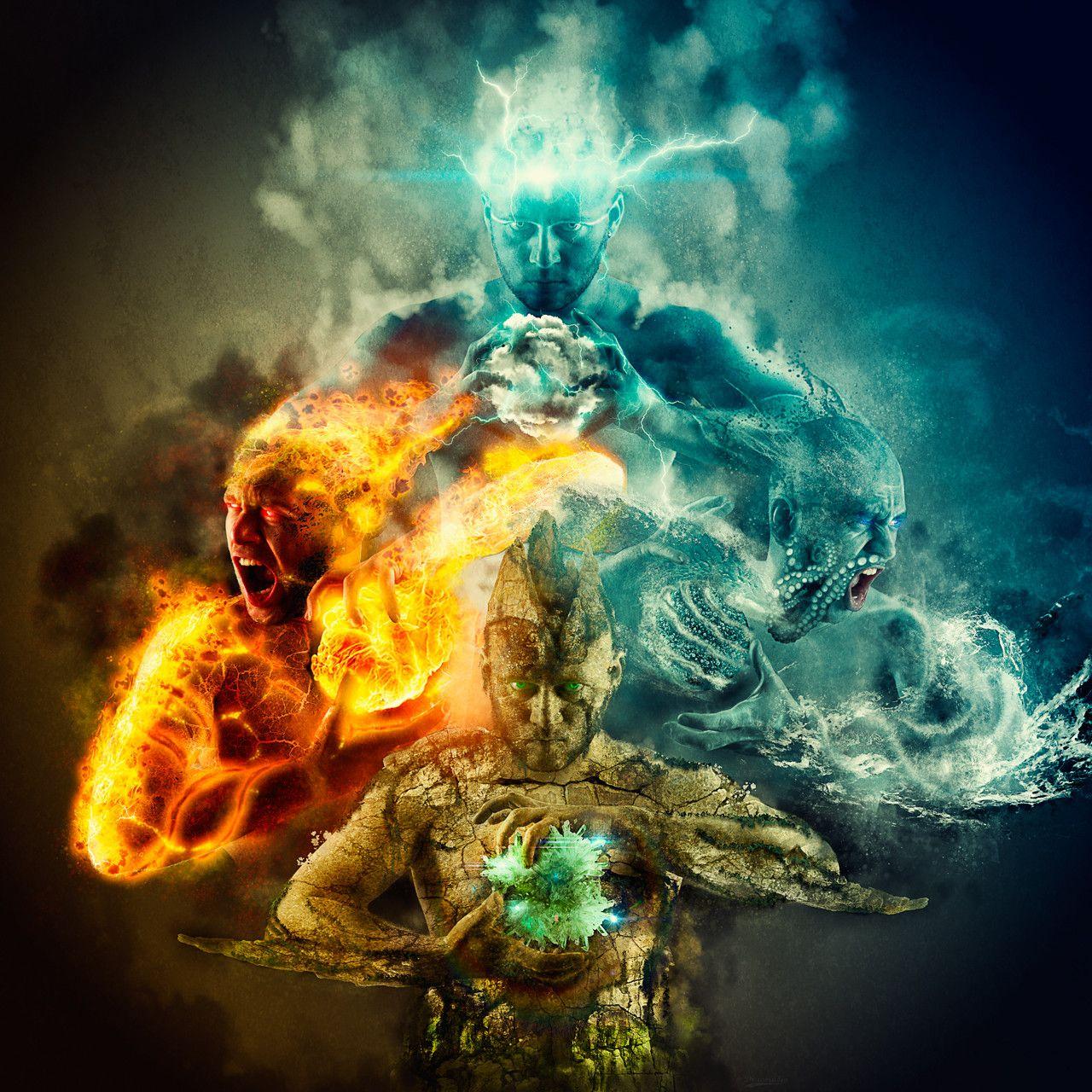Cool 4 Elements Wallpapers Wallpaper Cave