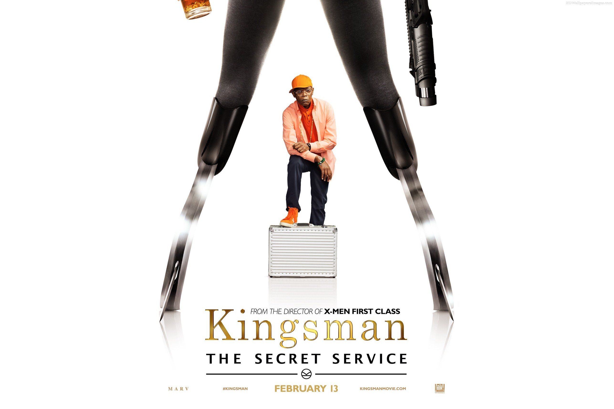 kingsman secret service, Action, Adventure, Comedy, Spy, Crime, Kingsman, Secret, Service, Weapon, Gun, Poster Wallpaper HD / Desktop and Mobile Background