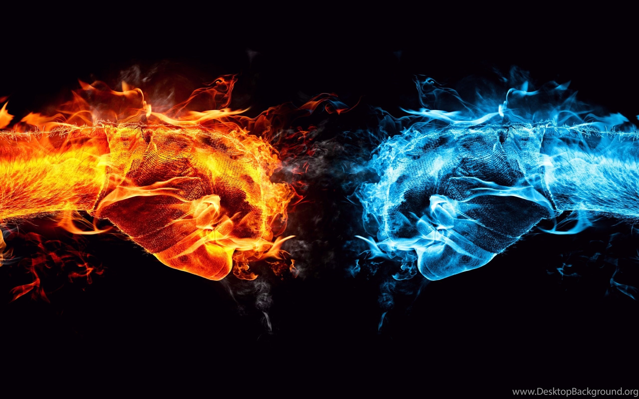 Four Elements Wallpaper Desktop Background