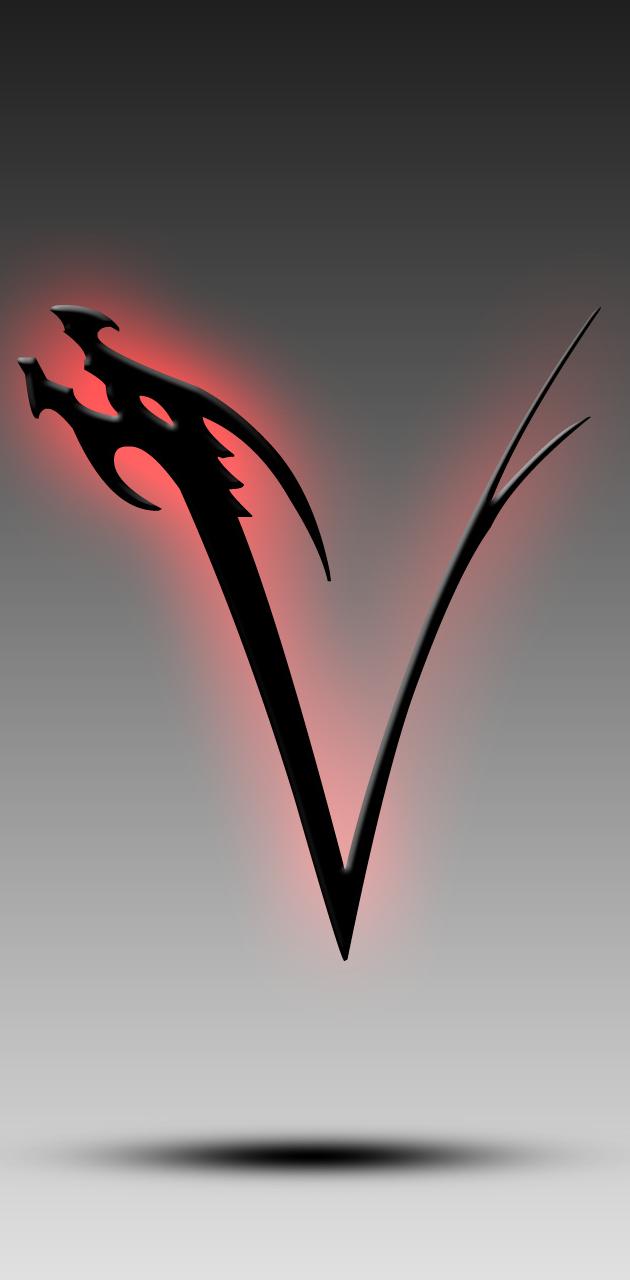 Dragon Alphabet V wallpaper
