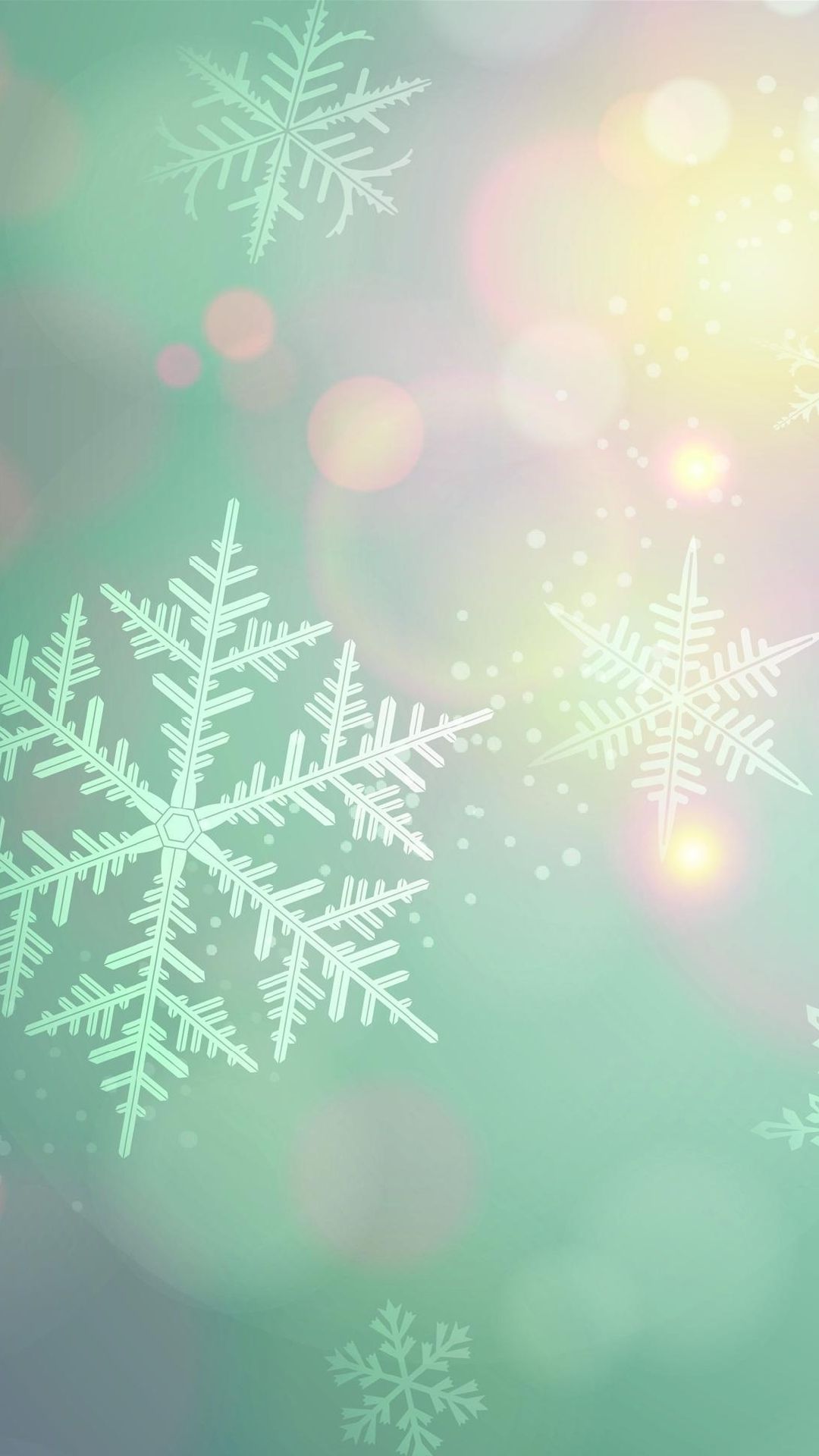 Pastel Christmas Desktop Wallpaper