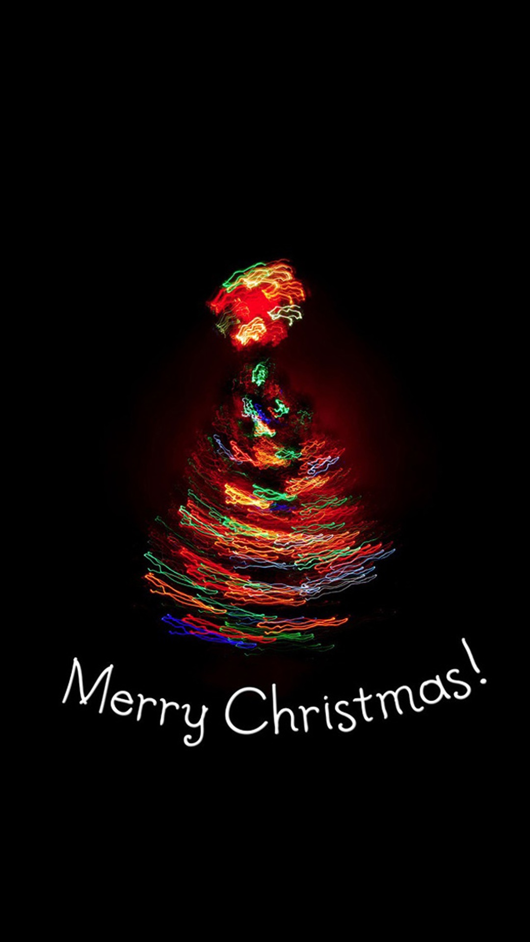 Merry Christmas Abstract iPhone Wallpaper for Insignia 5X