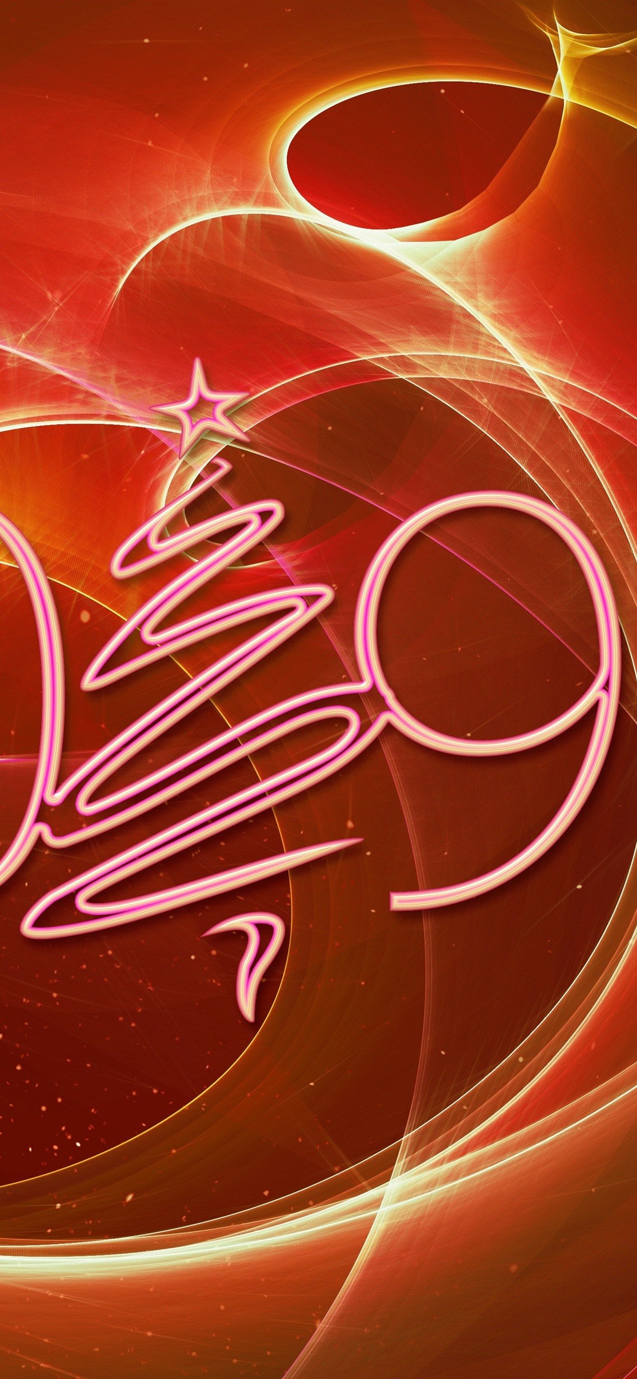 Wallpaper 2019 New Year, Christmas tree, creative design, abstract background 5120x2880 UHD 5K Picture, Image
