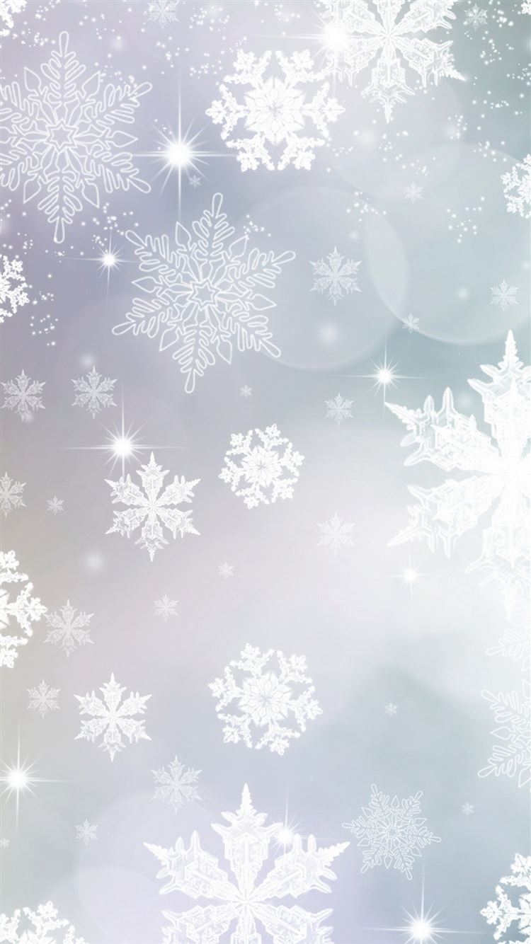 Abstract Snow Mirror Pattern iPhone 8 Wallpaper Free Download