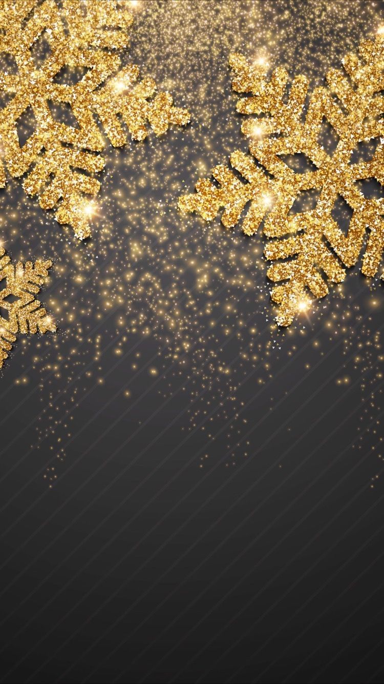 Black and Gold Christmas Wallpaper, HD Black and Gold Christmas Background on WallpaperBat