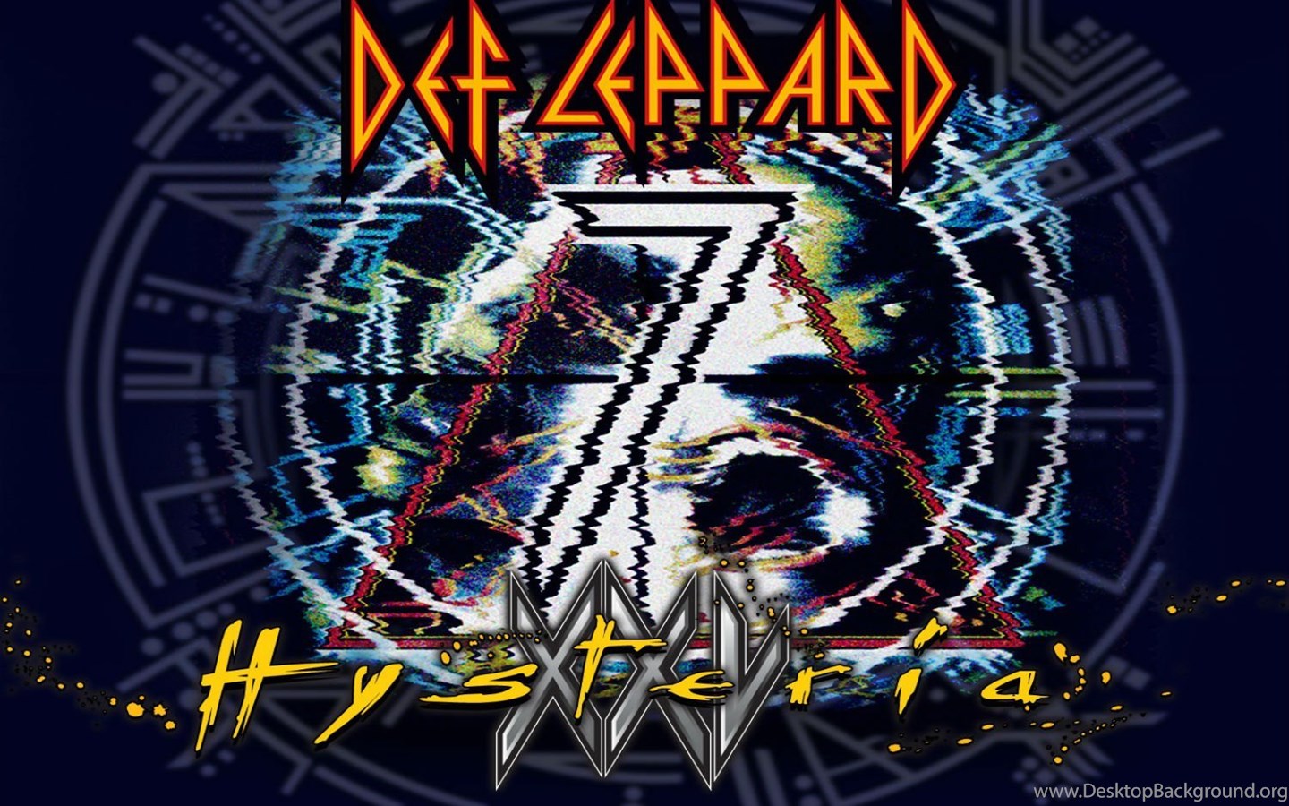 DEF LEPPARD Hair Metal Heavy Hard Rock Wallpaper Desktop Background