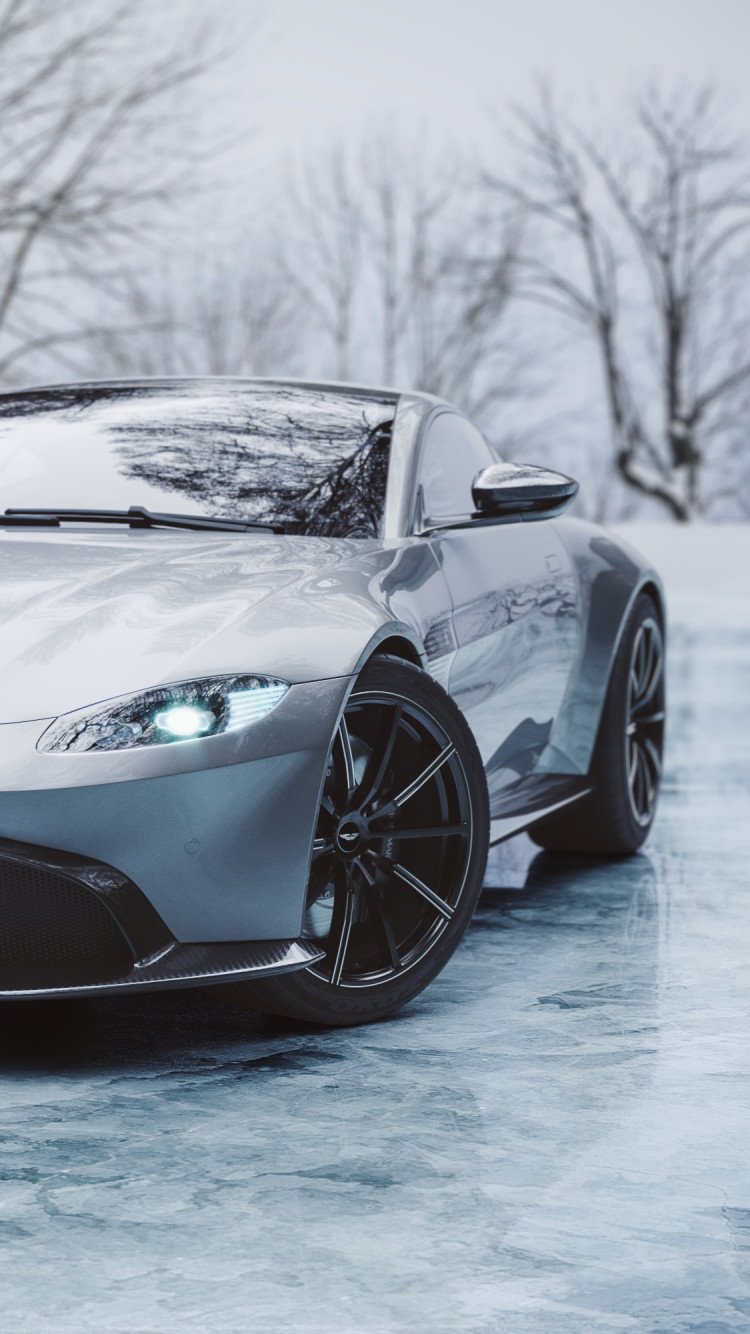 Aston Martin Vantage iPhone