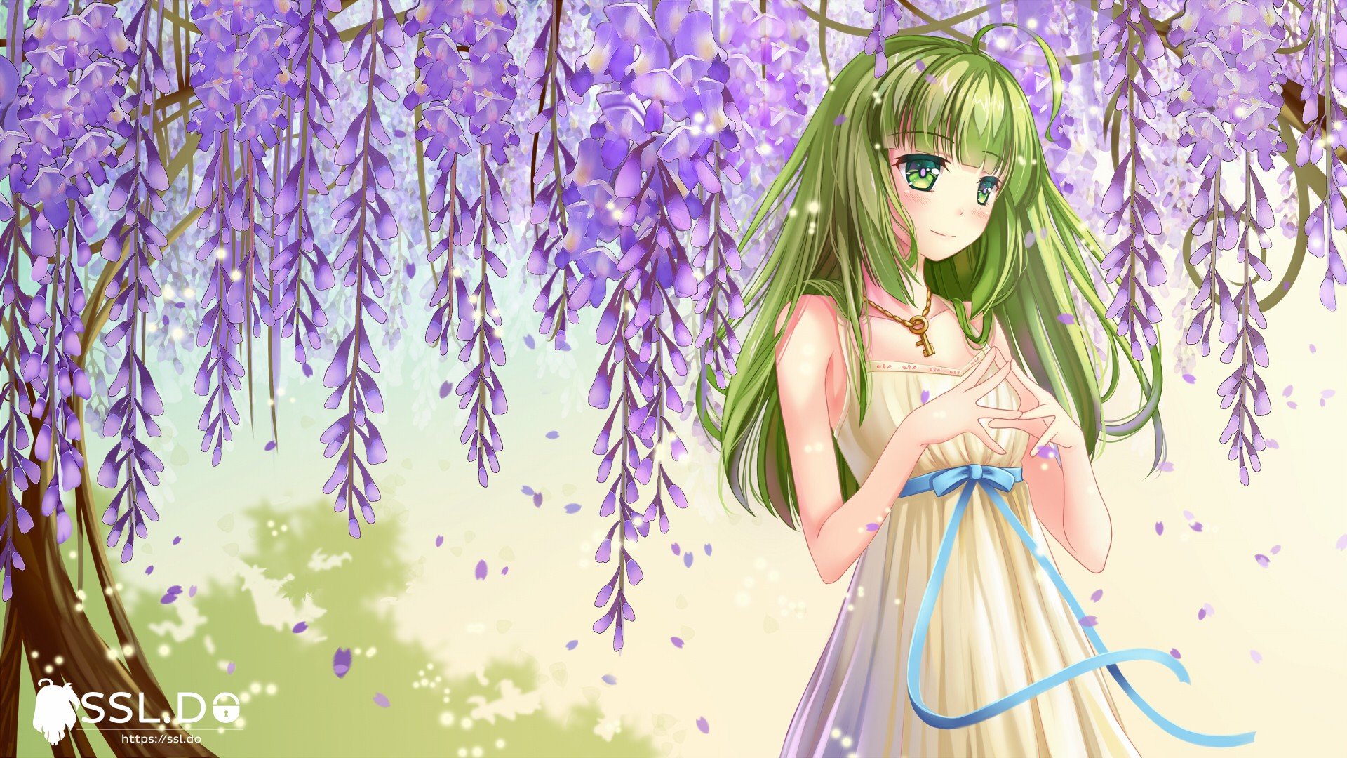 Green Hair Girl Wallpapers Wallpaper Cave