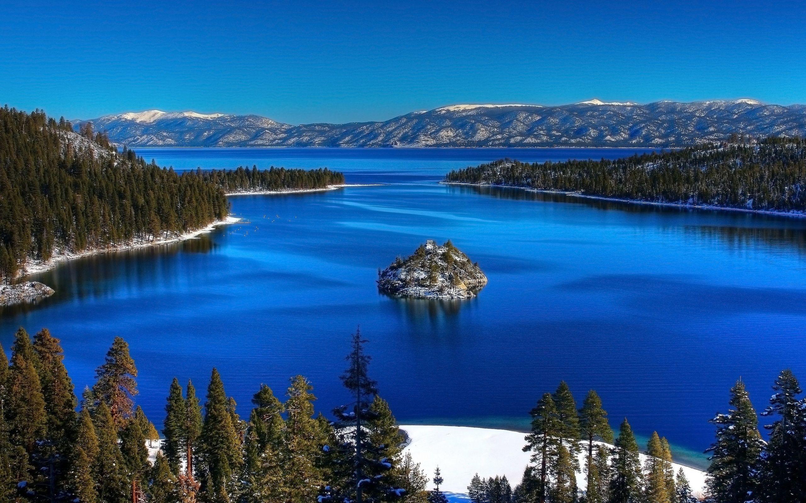 Lake Tahoe 4K Wallpaper