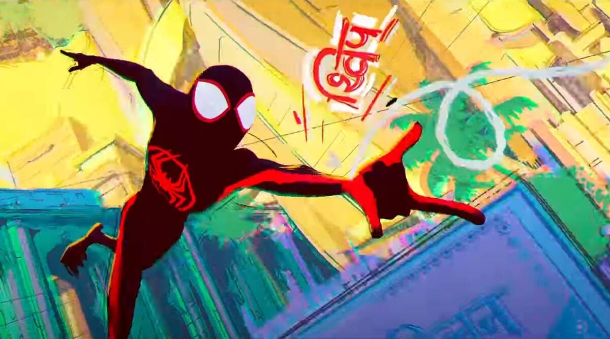 Spider Man Across The Spider Verse Part One Trailer: Miles Morales Finds Himself In India. Entertainment News, The Indian Express