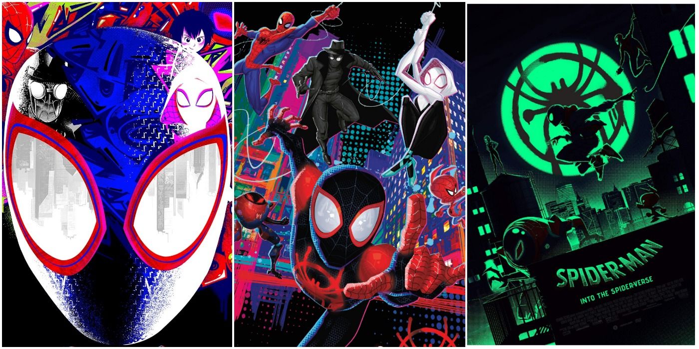 Amazing Spider Man: Into The Spider Verse Promotional Posters
