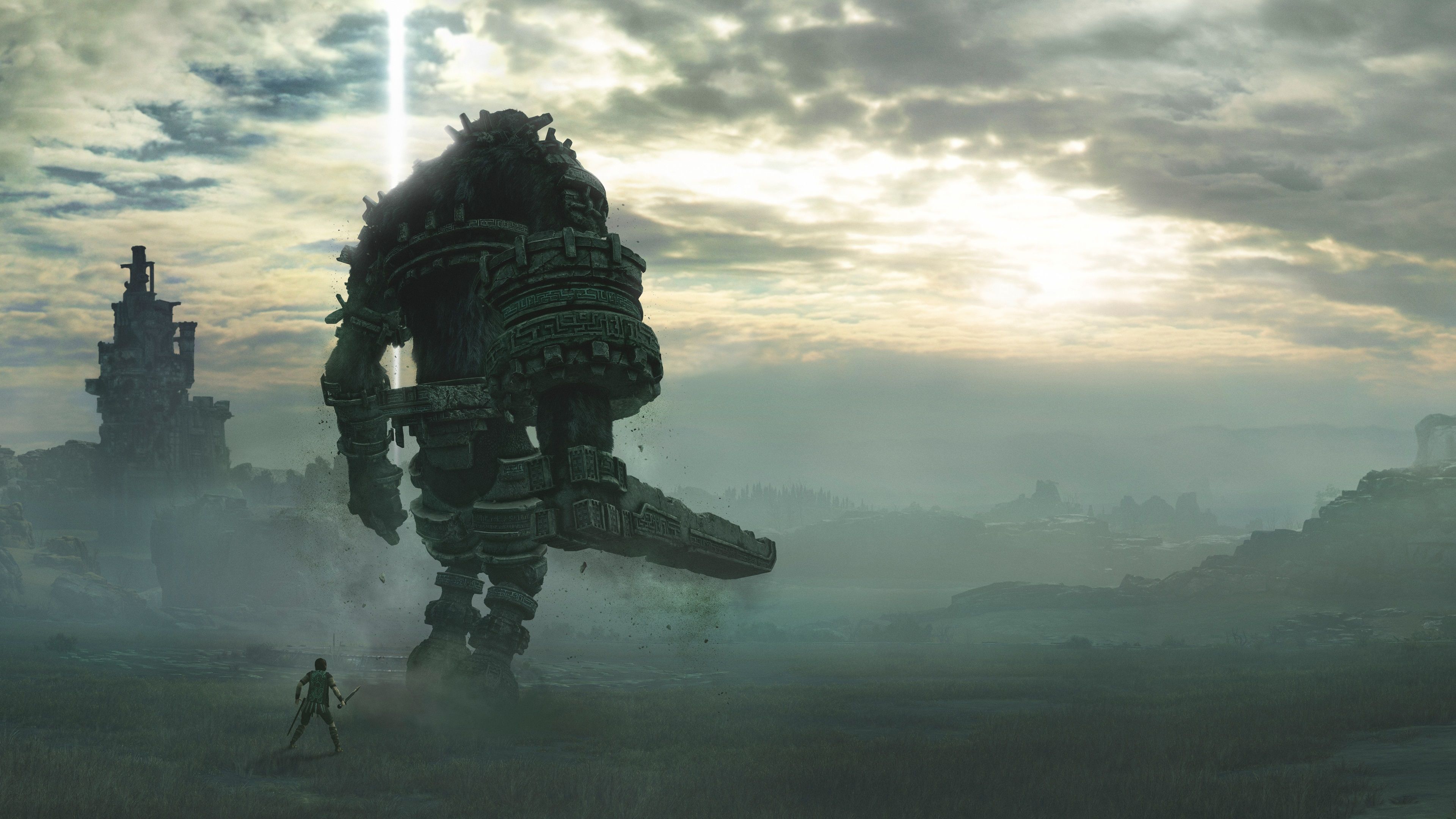 shadow of the colossus 4k wallpaper for wide screen. Shadow of the colossus, Colossus, Keys art