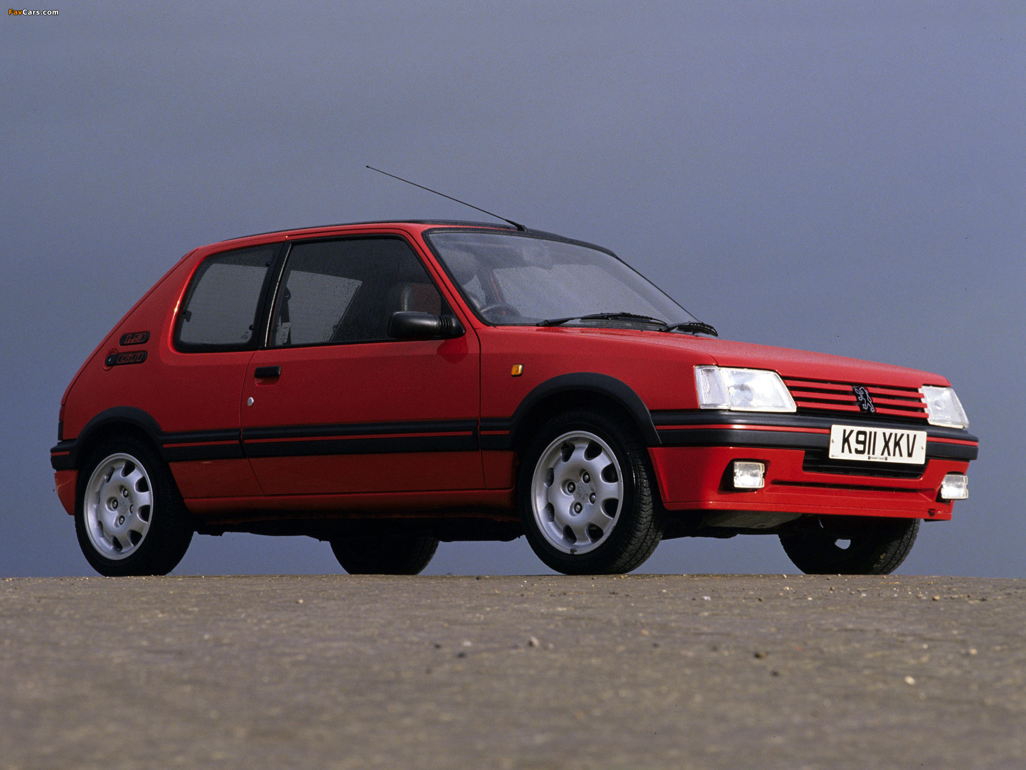 Peugeot 205 GTI UK Spec 1991–94 Wallpaper (2048x1536)