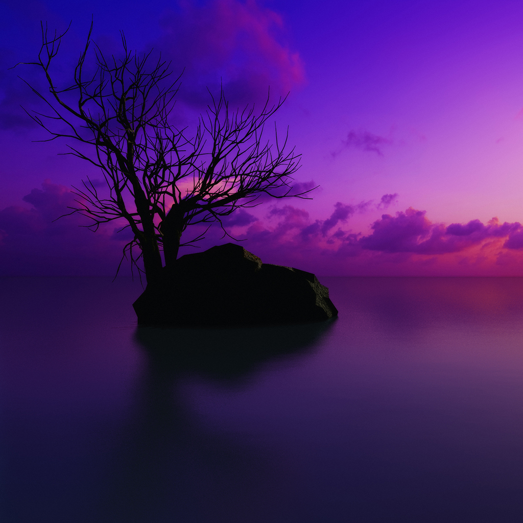 Purple Sunset iPad Wallpaper Download. iPhone Wallpaper, iPad