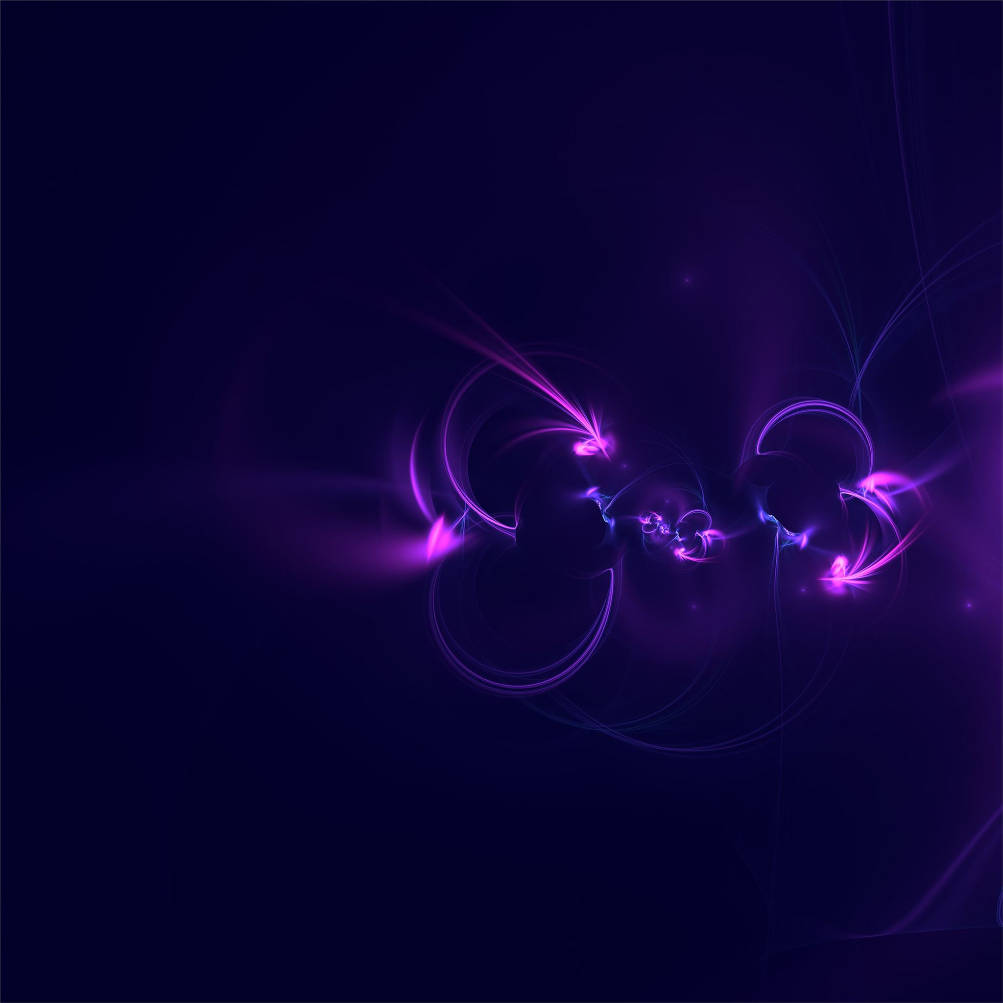 abstract digital art purple background 5k iPad Air Wallpaper Free Download