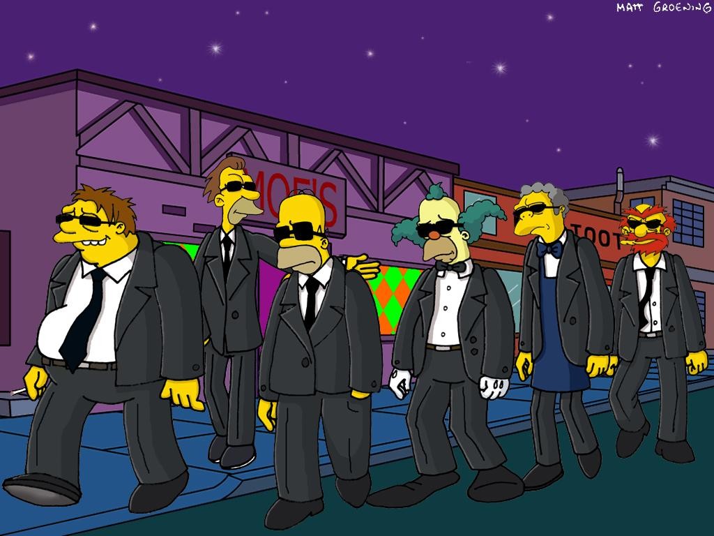 The Simpsons, Homer Simpson, Reservoir Dogs, Moe Szyslak Wallpaper HD / Desktop and Mobile Background
