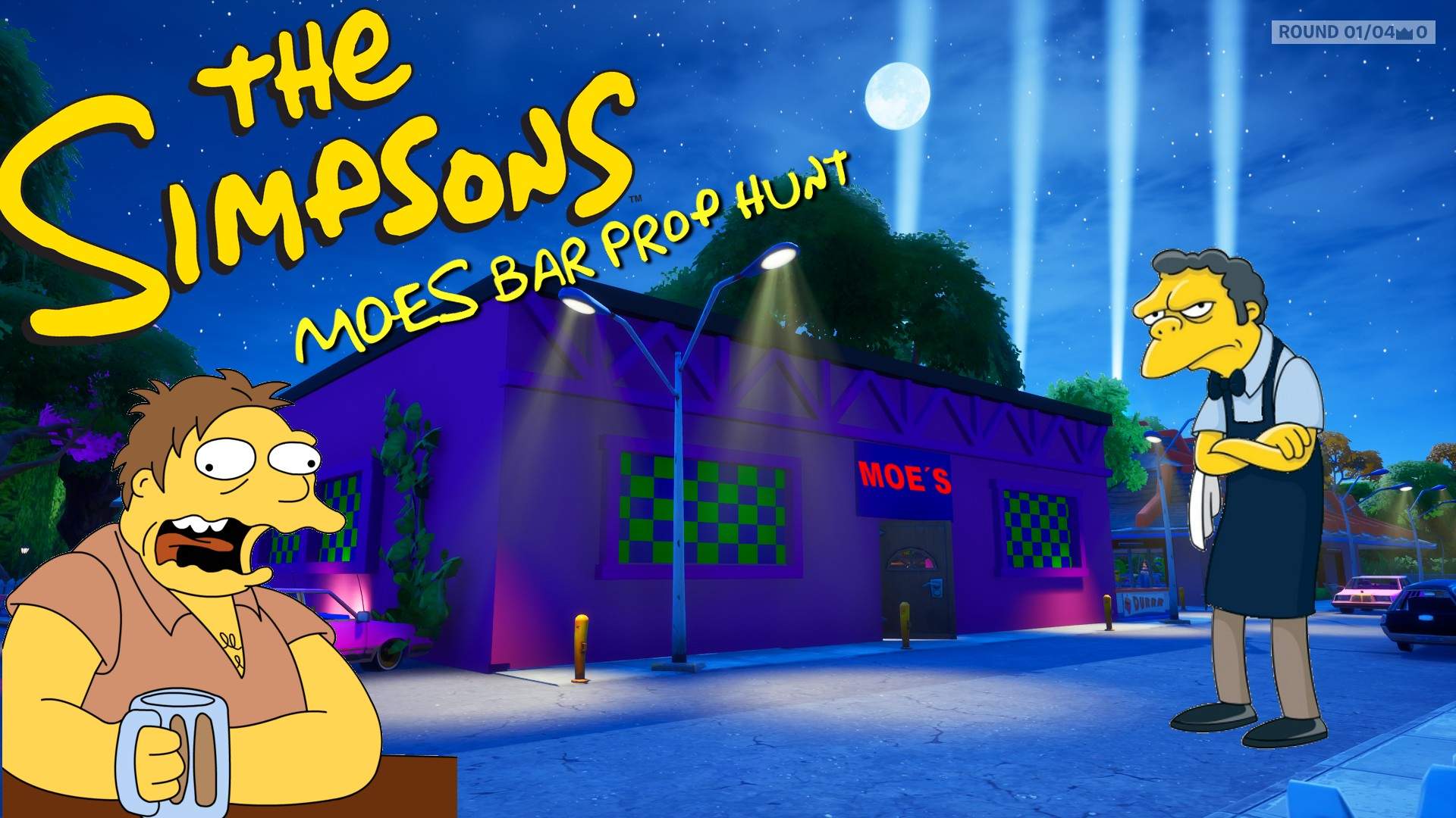 THE SIMPSONS BAR Creative Map Code