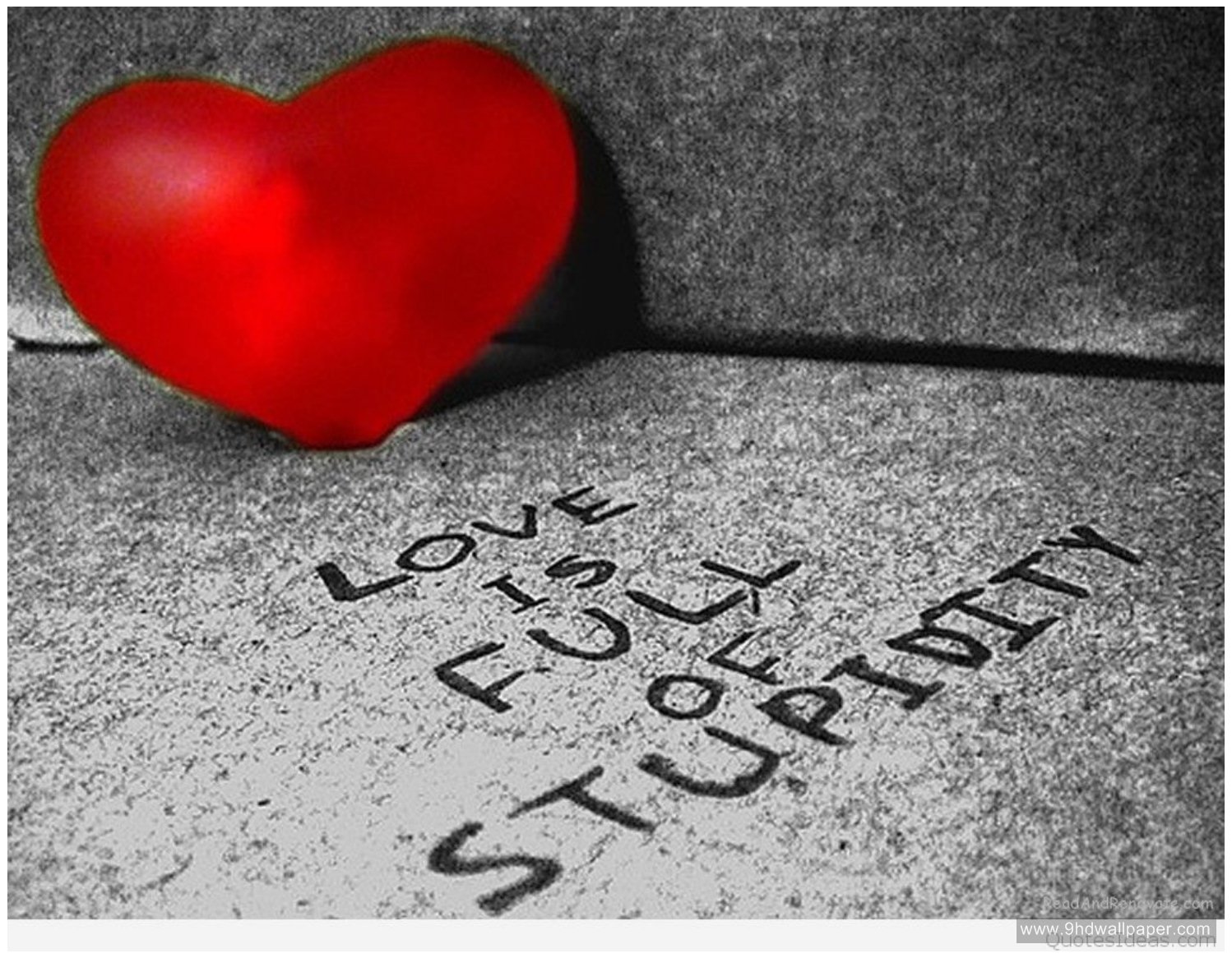 Sad Heart Broken 3D Image Love Wallpaper HD Download