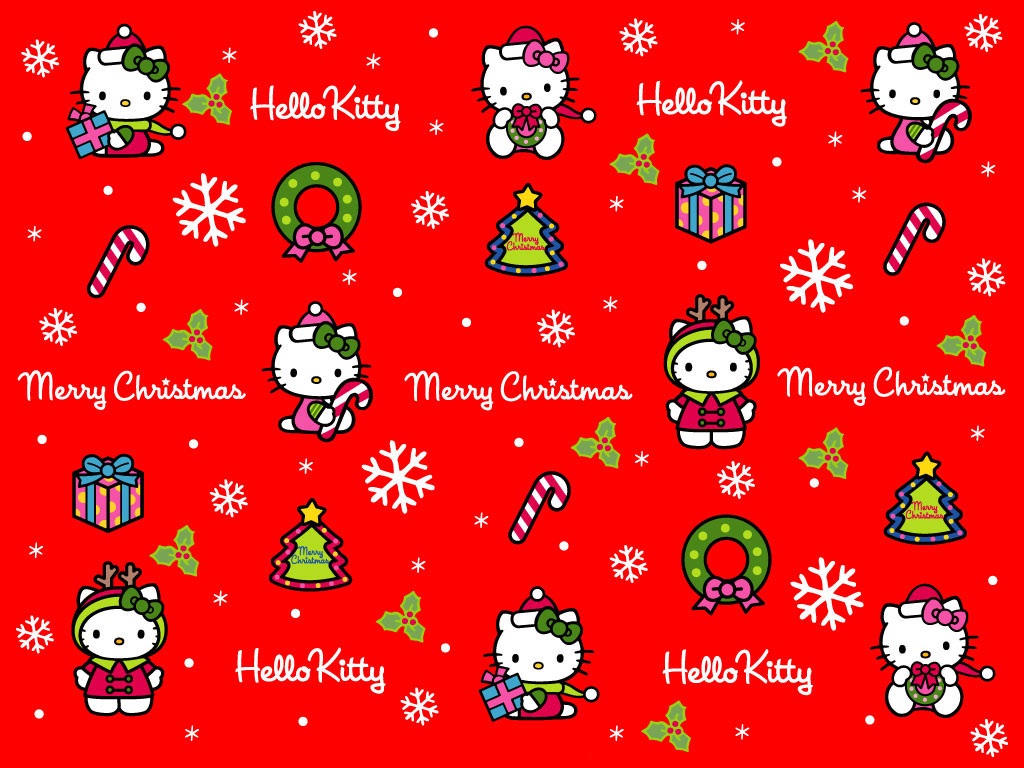 Hello Kitty Merry Christmas Wallpaper Coloring Article Articles Kids And Adults