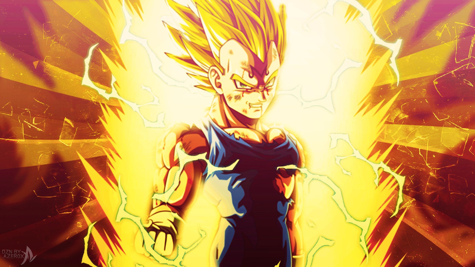 HD vegeta ssj2 wallpapers