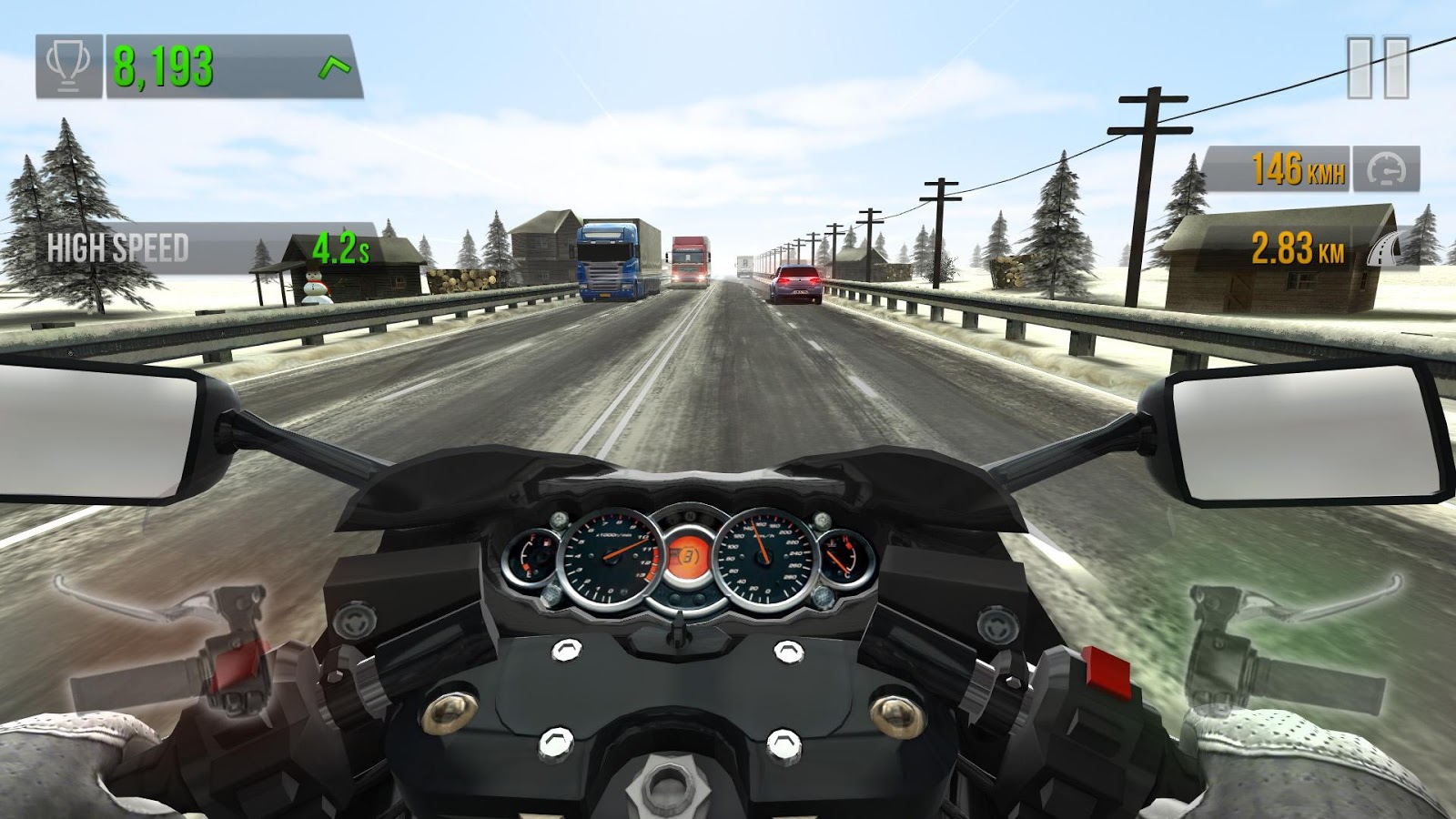 Games For Android. Application For Android: Traffic Rider Mod Apk