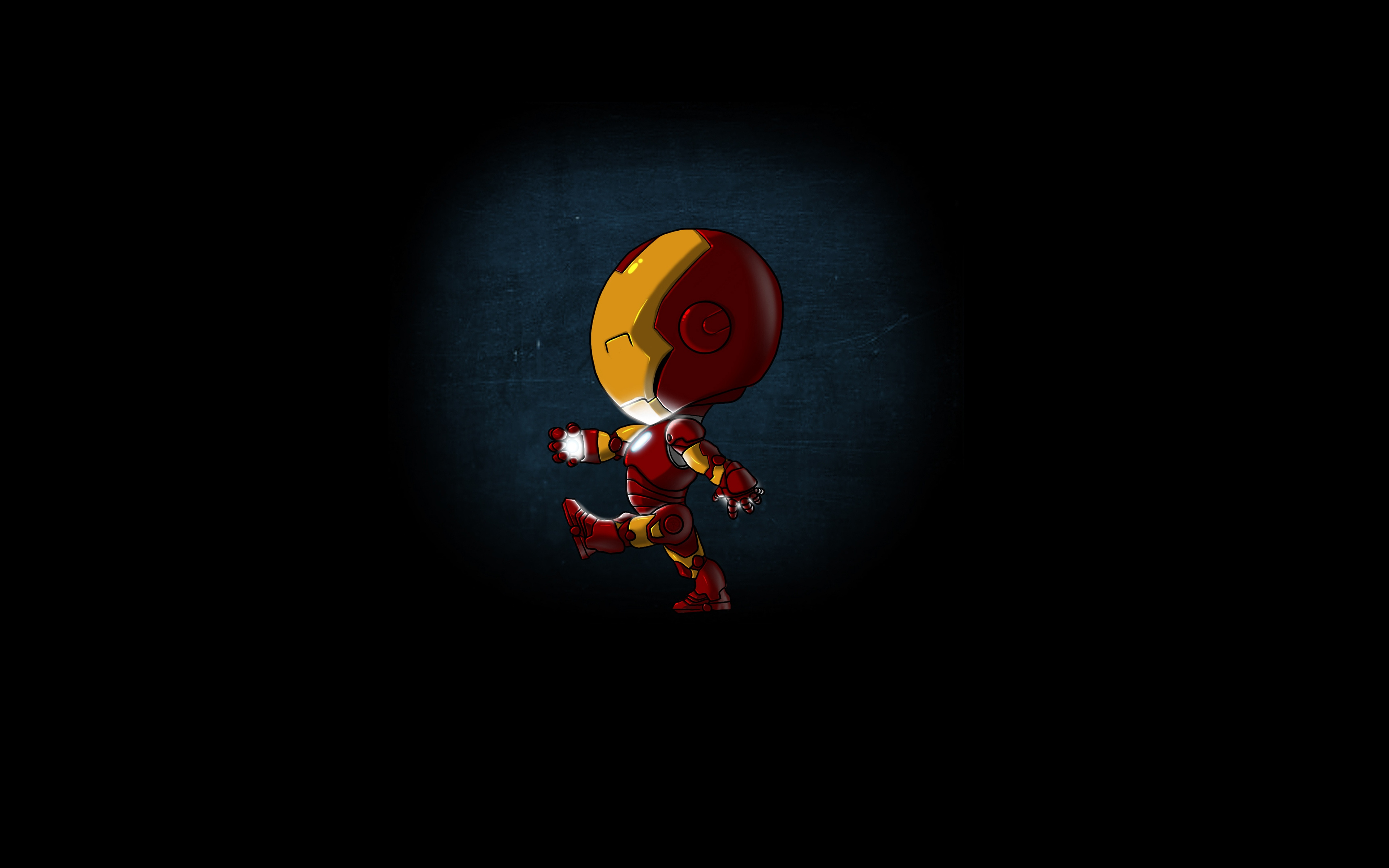 Download Mini Iron man, superhero, artwork wallpaper, 3840x 4K Ultra HD 16: Widescreen