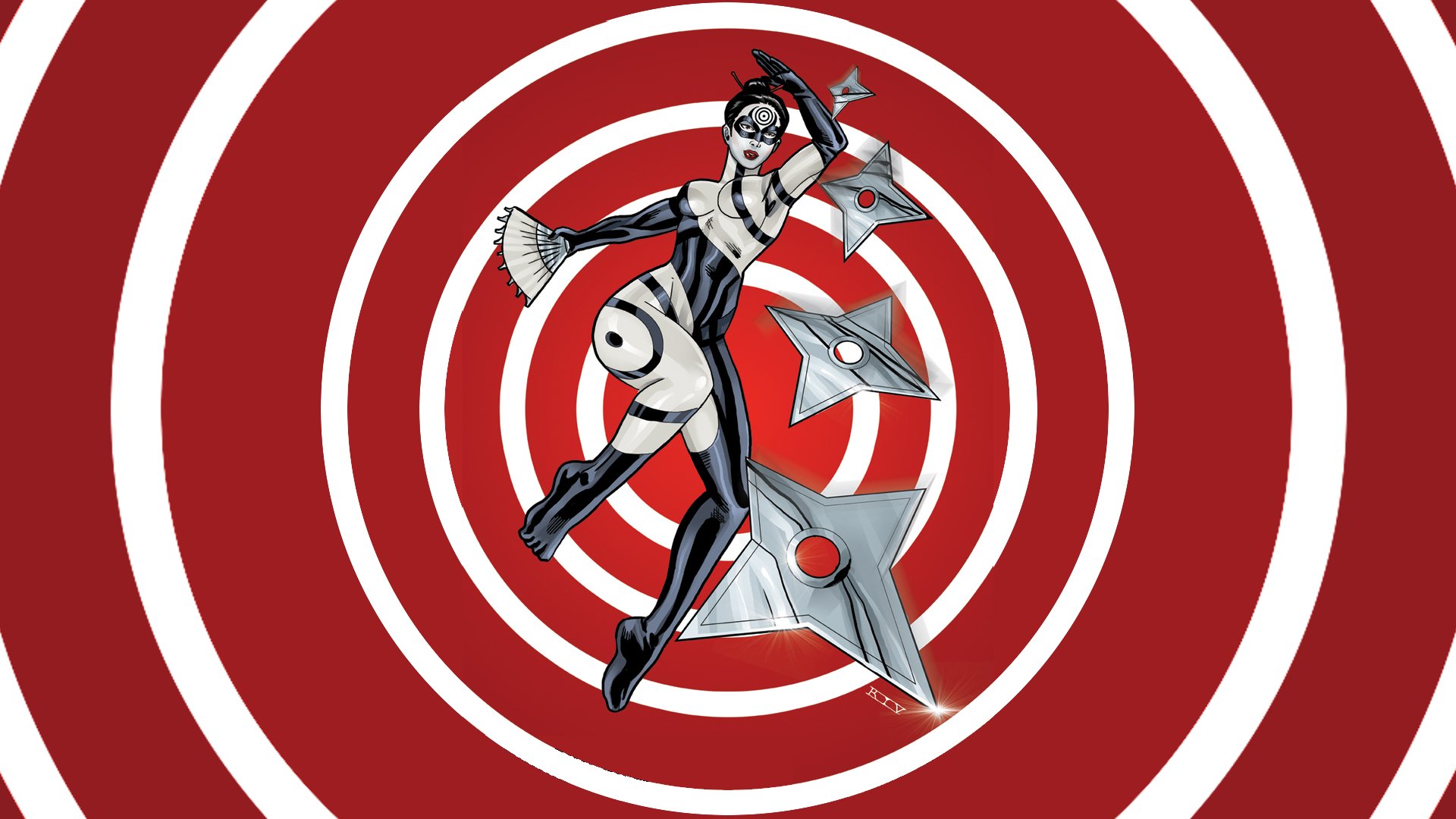 Lady Bullseye HD Wallpaper