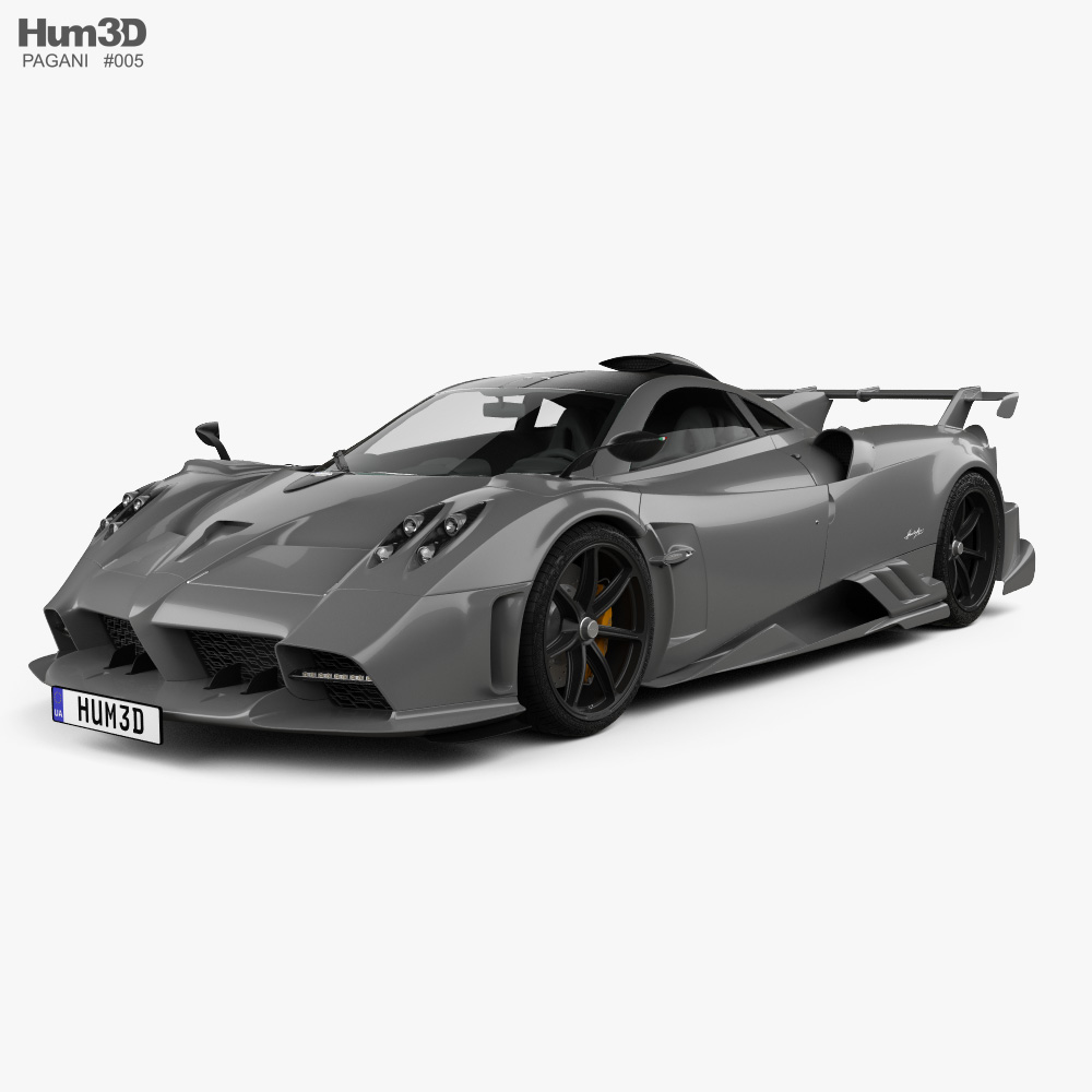 Pagani Imola 2020 3D model on Hum3D