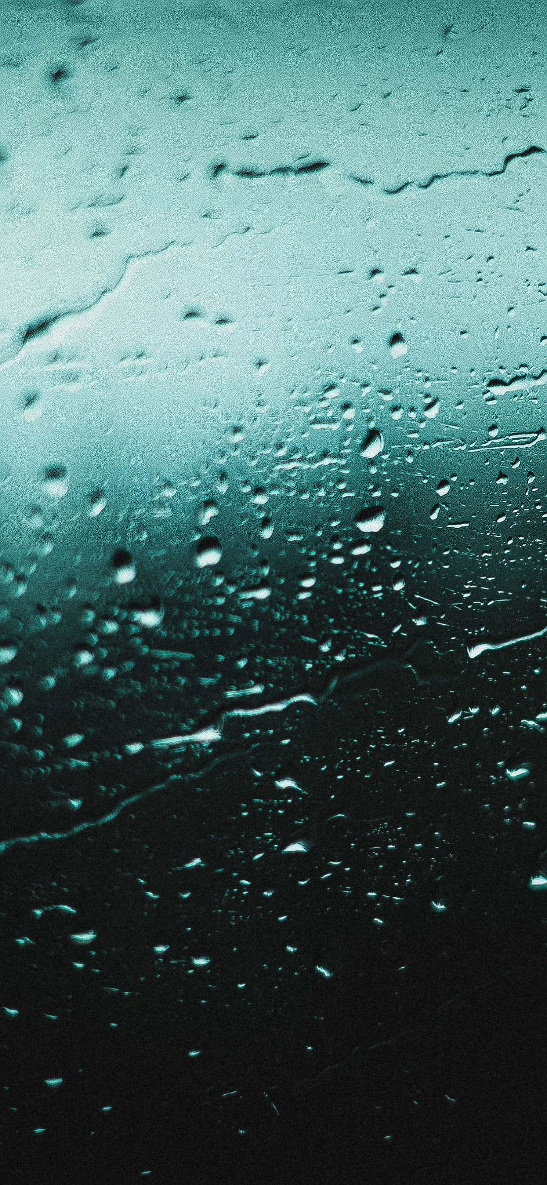 Wallpaper Drop, Rain, Liquid, Fluid, Green, Background Free Image