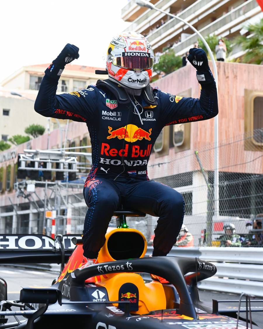 Honda's Verstappen Wins Monaco, Leads F1 Championship