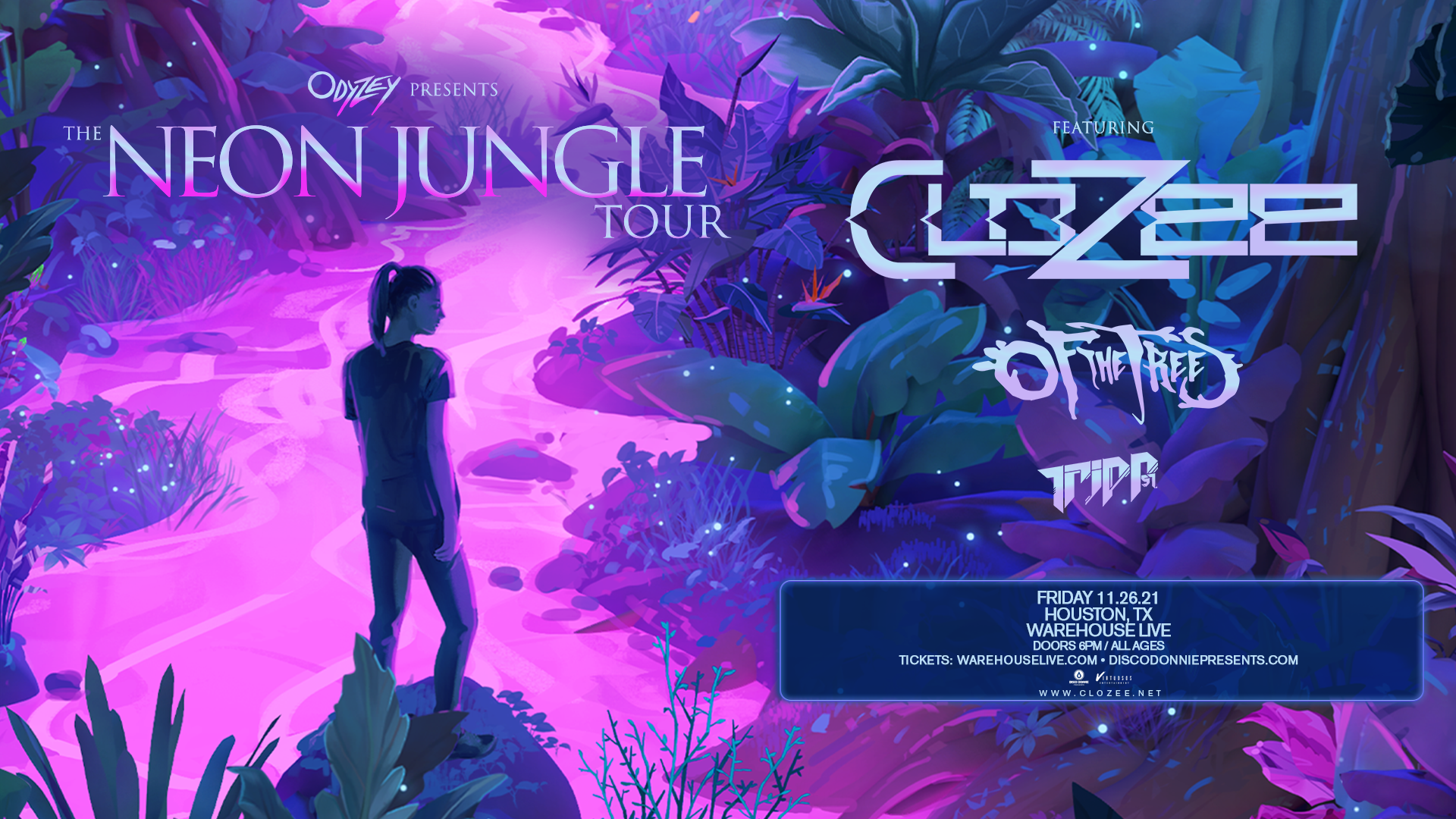 Clozee. The Ballroom at Warehouse Live. Electronica. Houston Press. The Leading Independent News Source in Houston, Texas