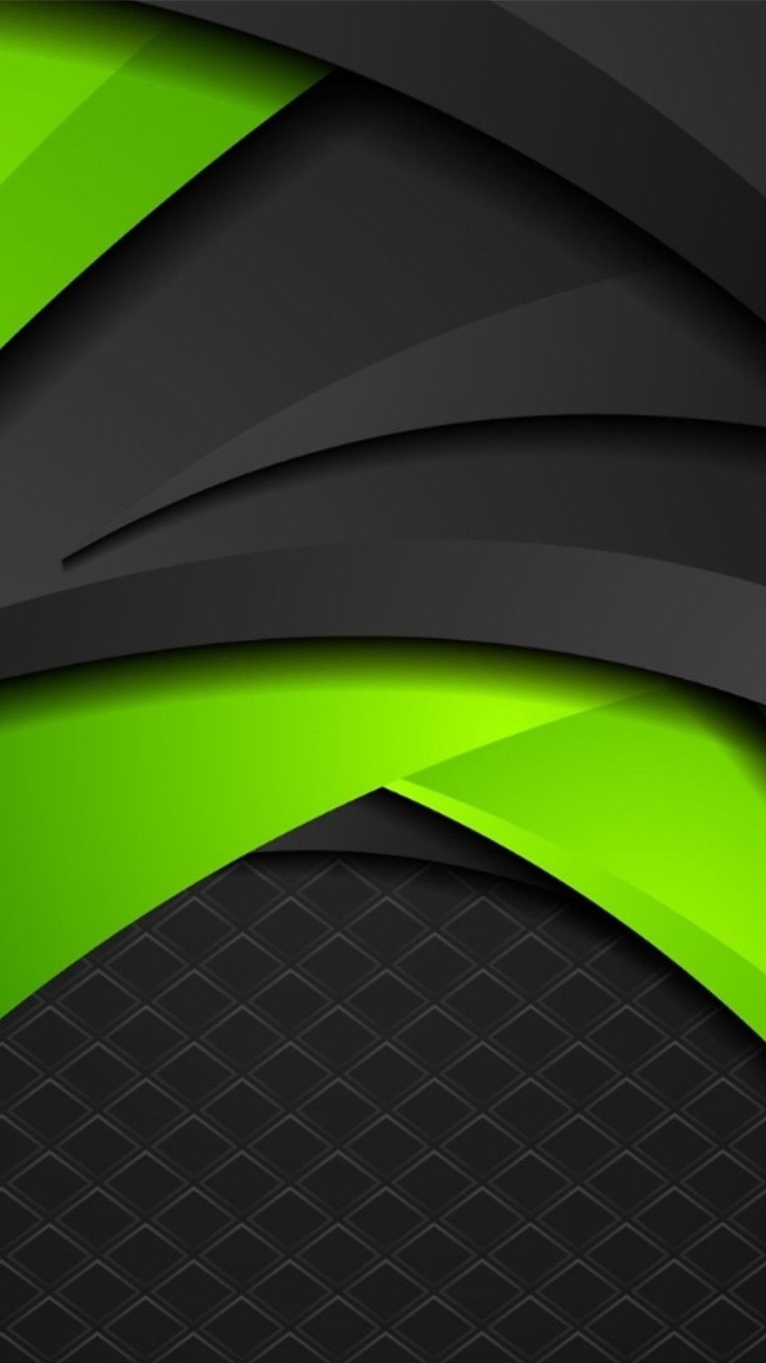 Green and Silver Wallpaper