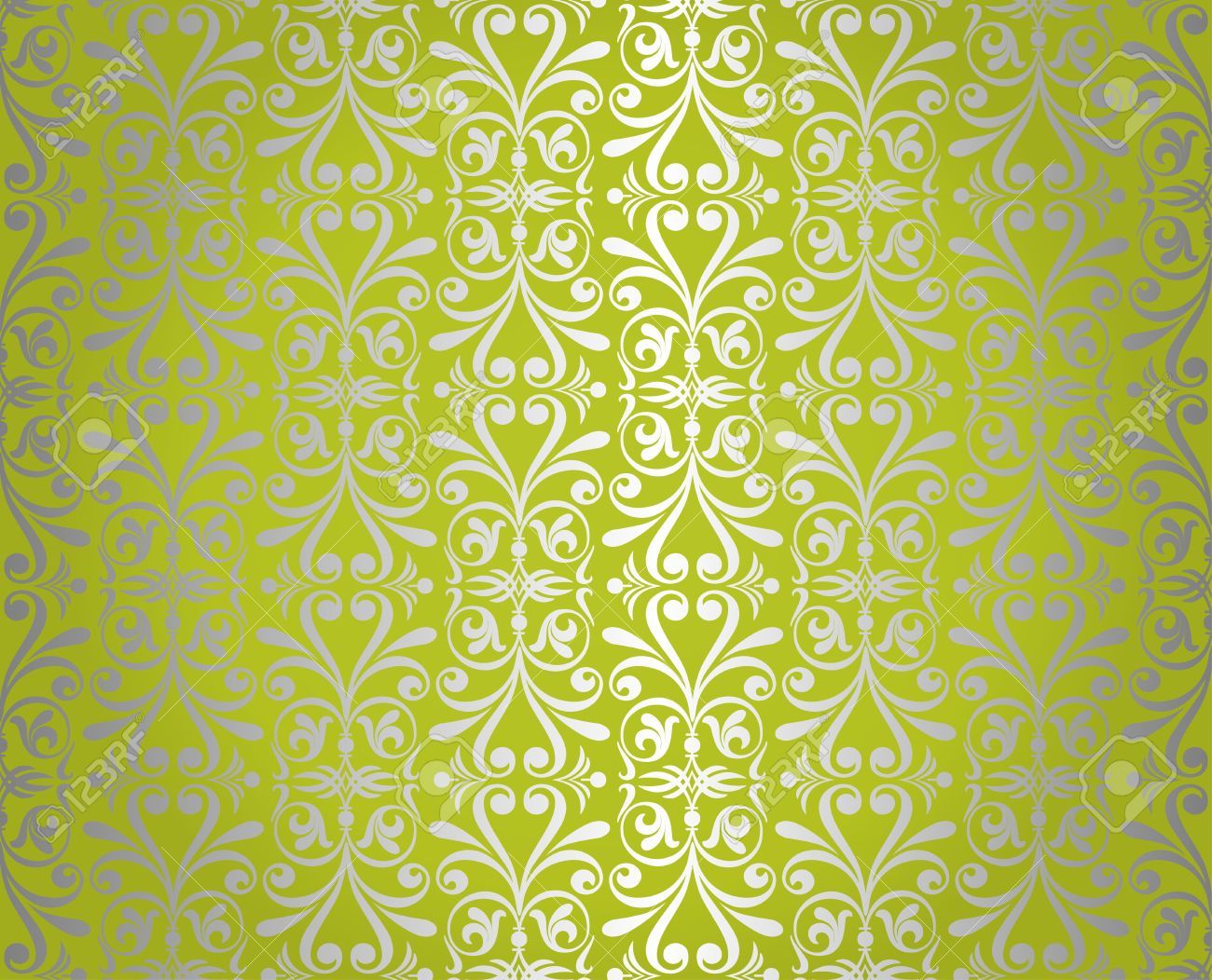 Green and Silver Wallpaper Free Green and Silver Background