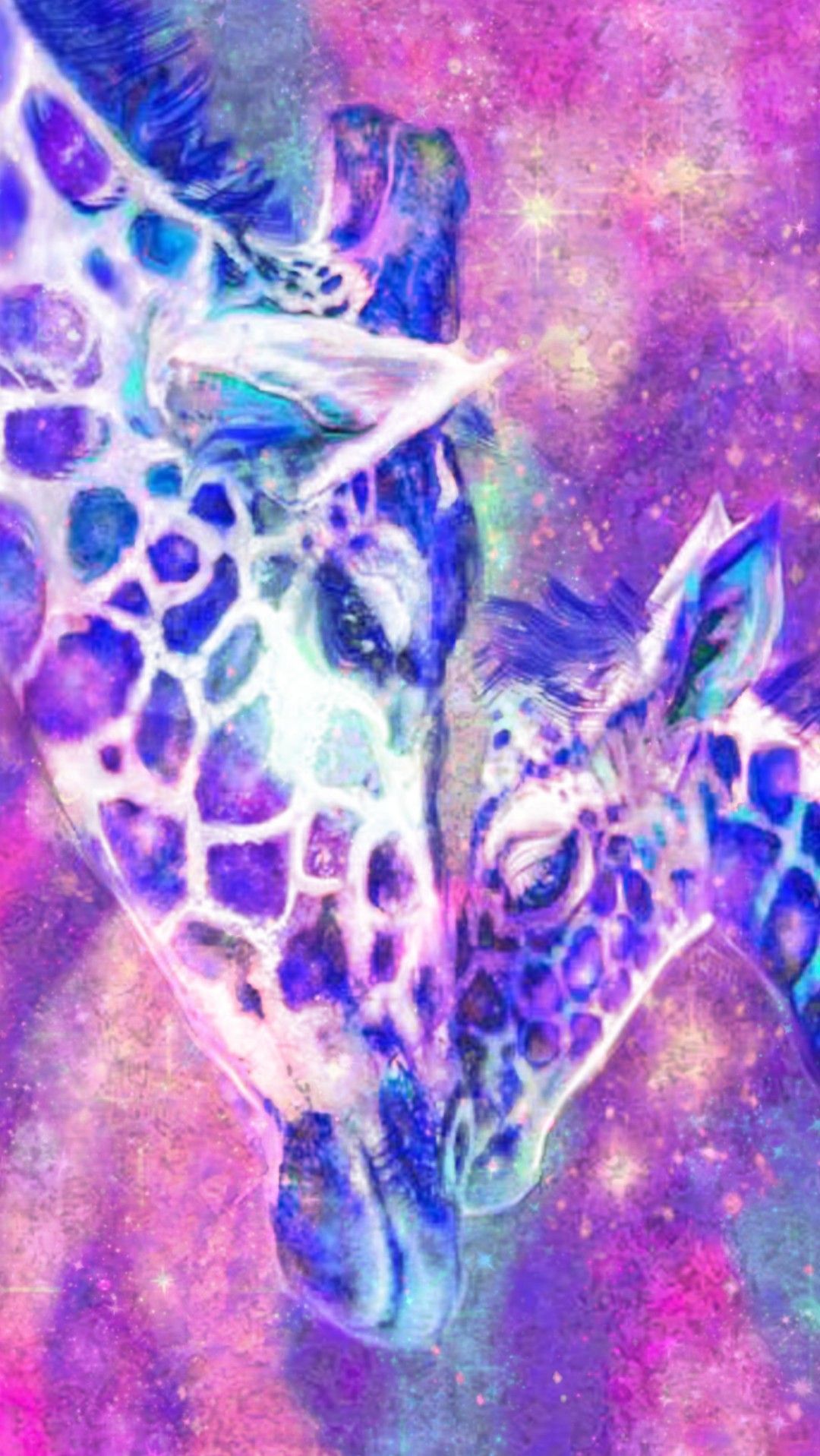 Purple Giraffe Wallpaper, HD Purple Giraffe Background on WallpaperBat
