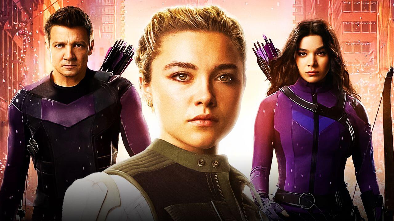 Hawkeye Director Teases Black Widow's Florence Pugh Appearance In Disney+ Show