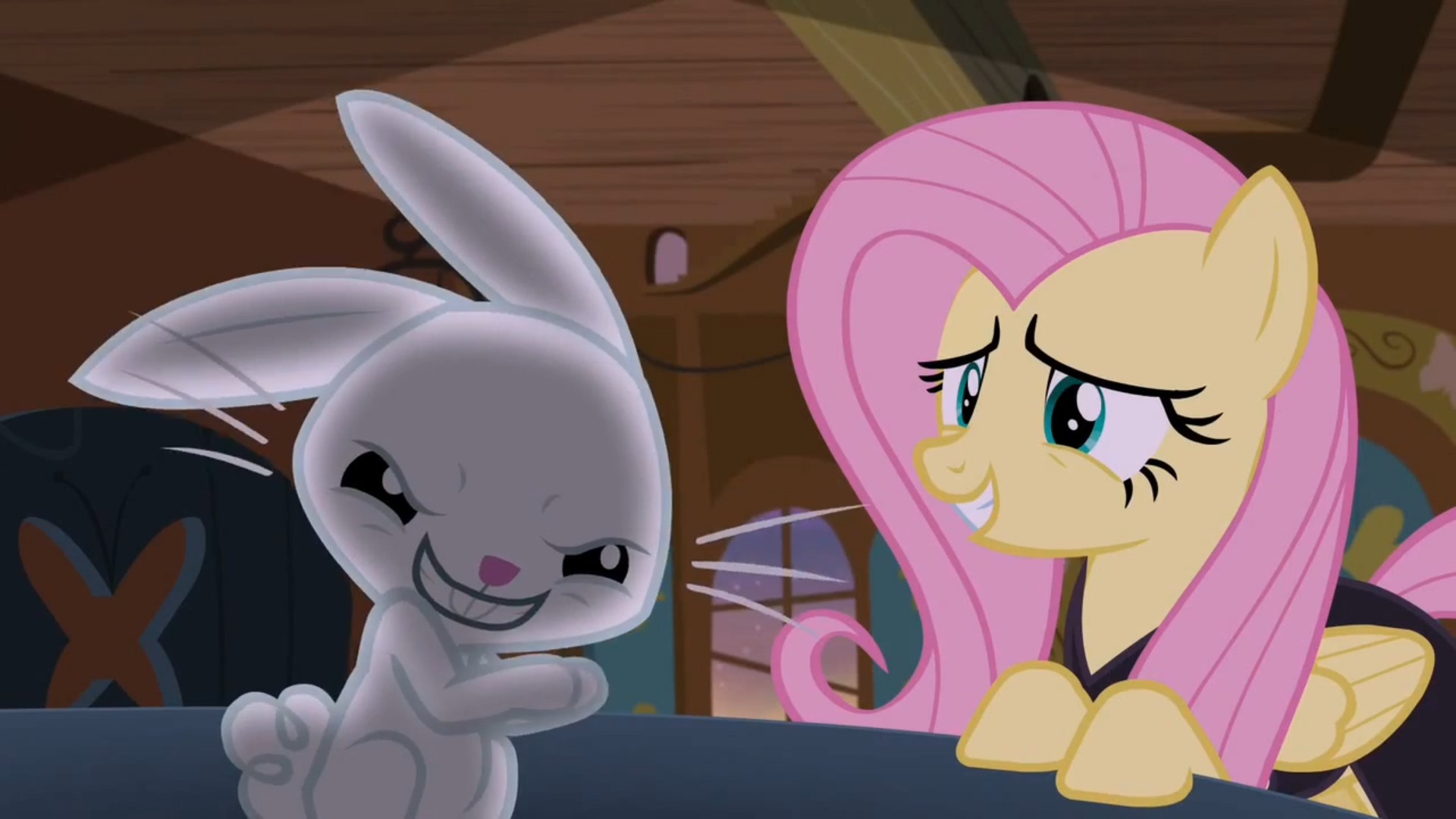 Evil bunny. My Little Pony: Friendship is Magic