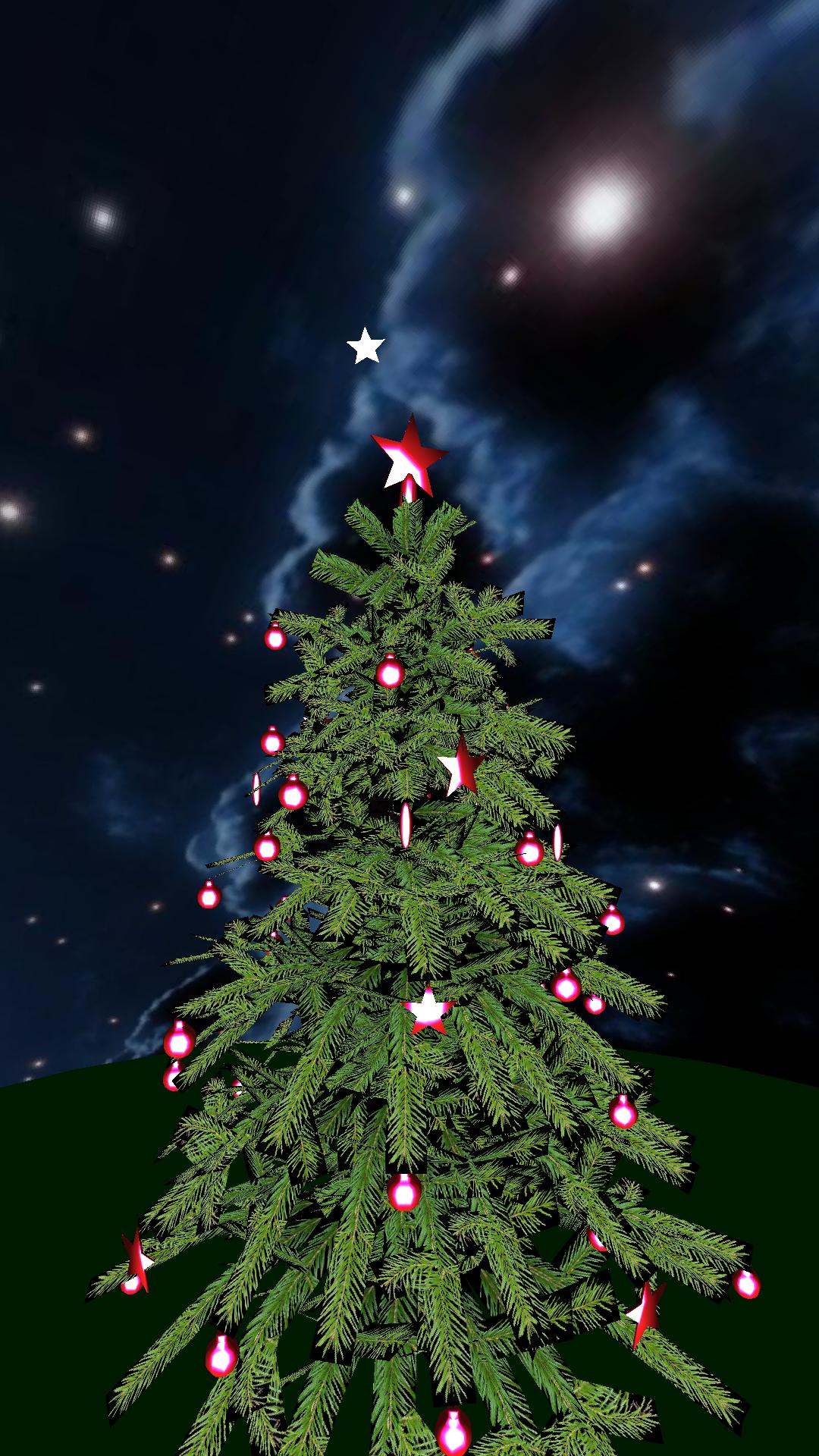 Christmas tree 3D Live Wallpaper for Android