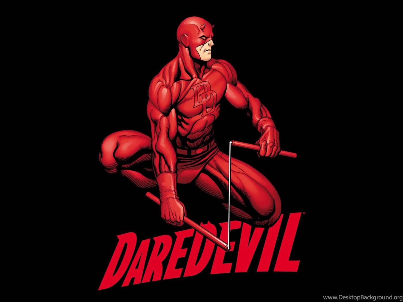 Download Wallpaper 3840x2160 Daredevil, Marvel, Superhero, Comics. Desktop Background