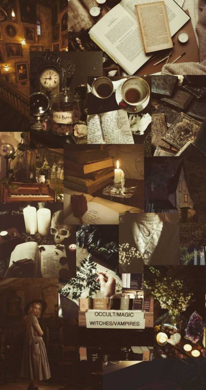 Dark Academia Aesthetic Wallpaper