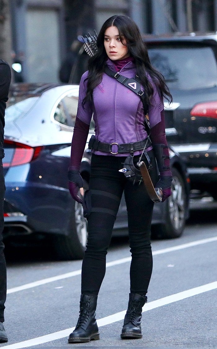 Hailee Steinfeld Plays Kate Bishop in Marvel's Hawkeye TV Show.