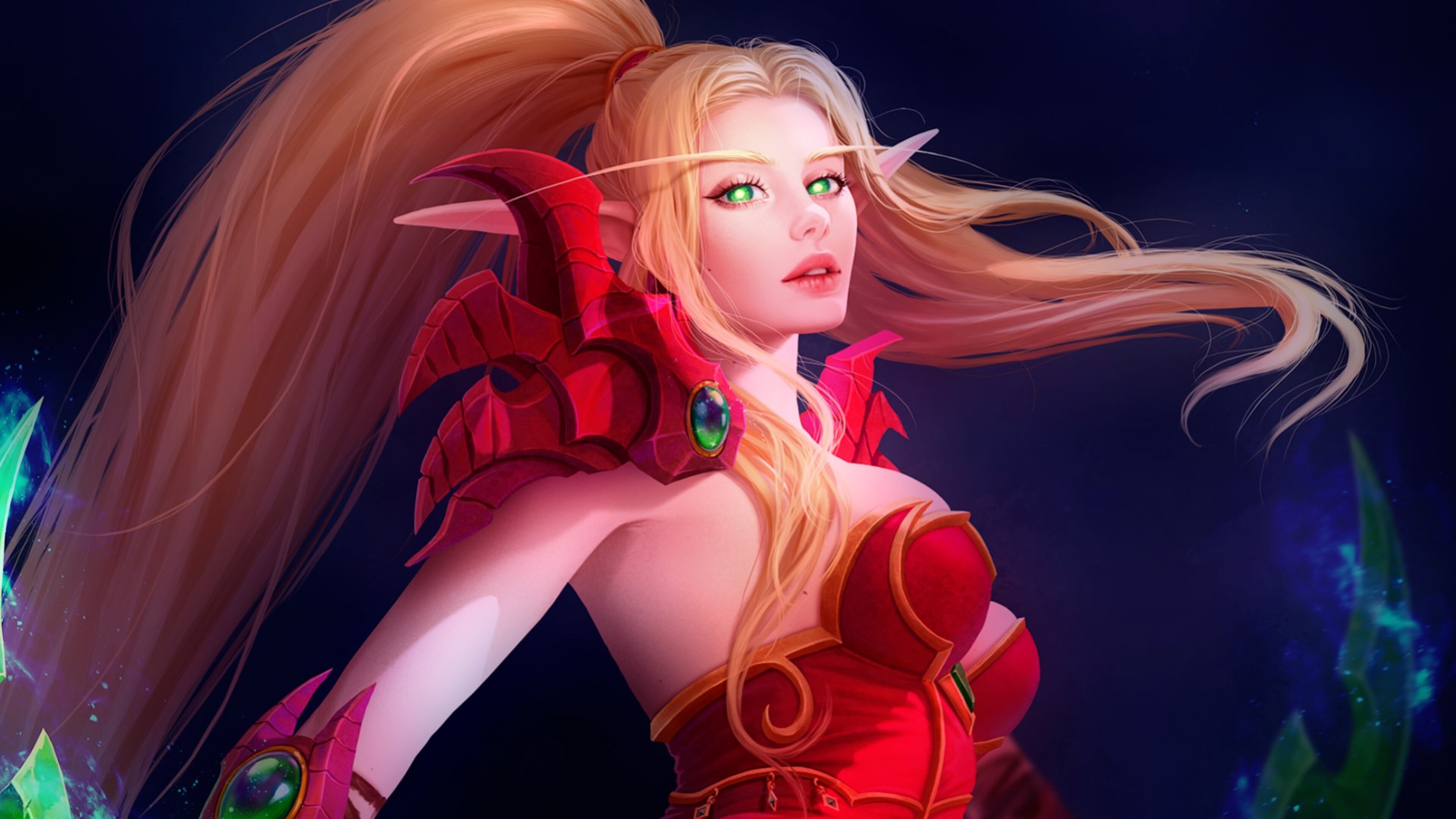 Blood Elf World Of Warcraft 4k HD 4k Wallpaper, Image, Background, Photo and Picture