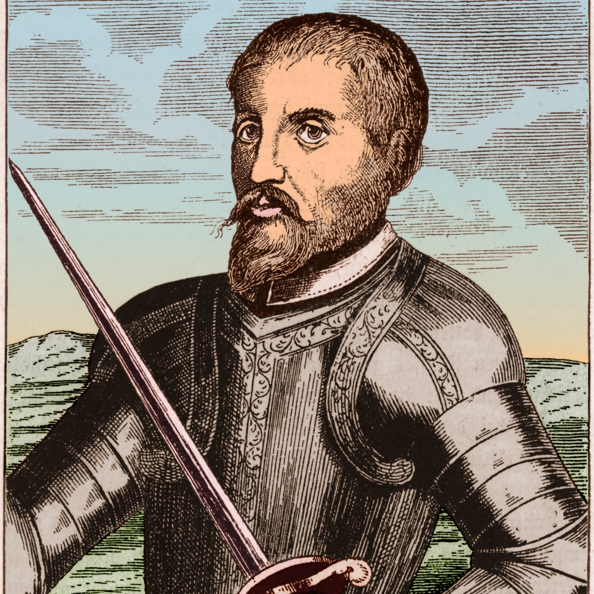 Hernando de Soto, Route & Death