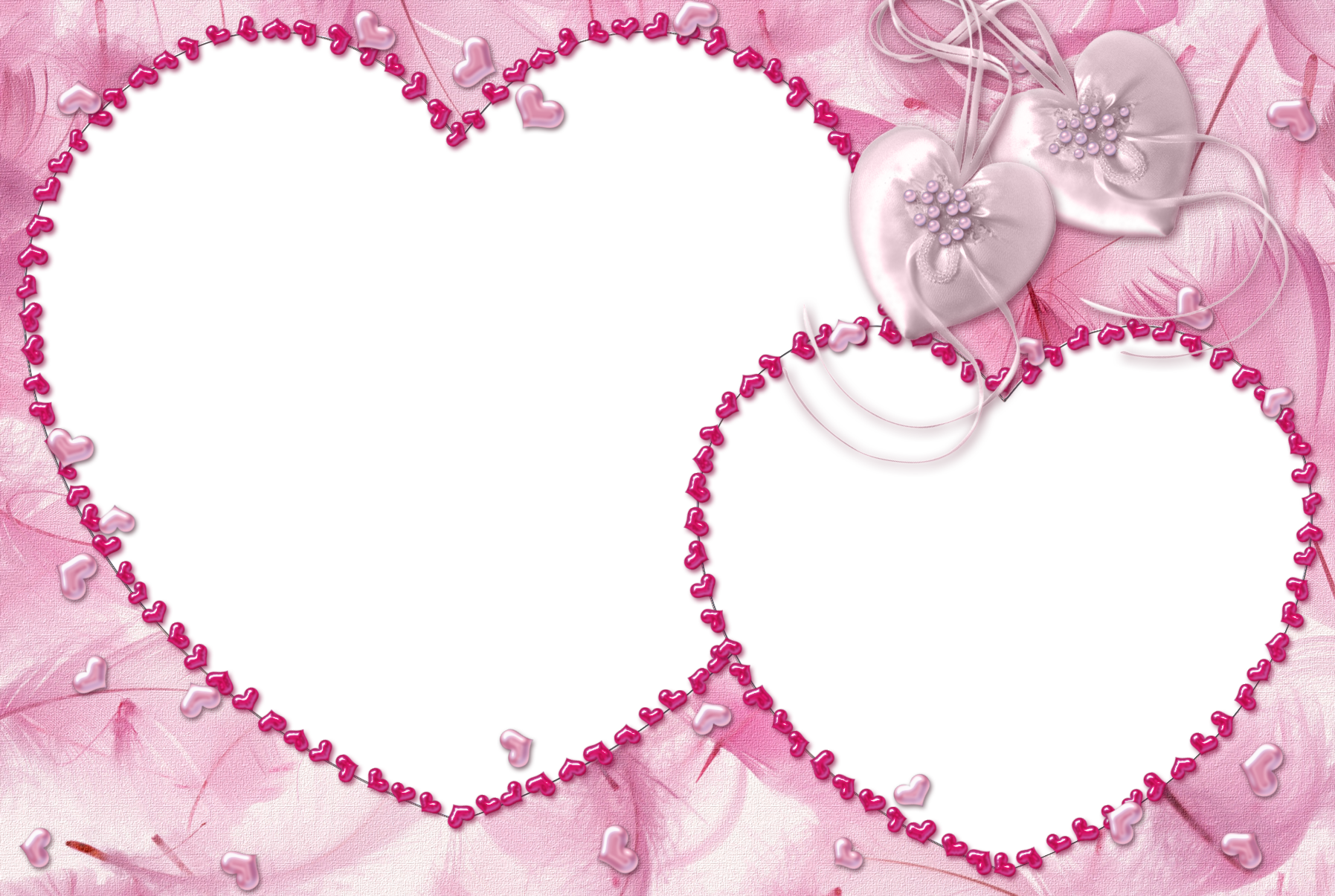 Pink Heart Transparent Frame​-Quality Free Image and Transparent PNG Clipart