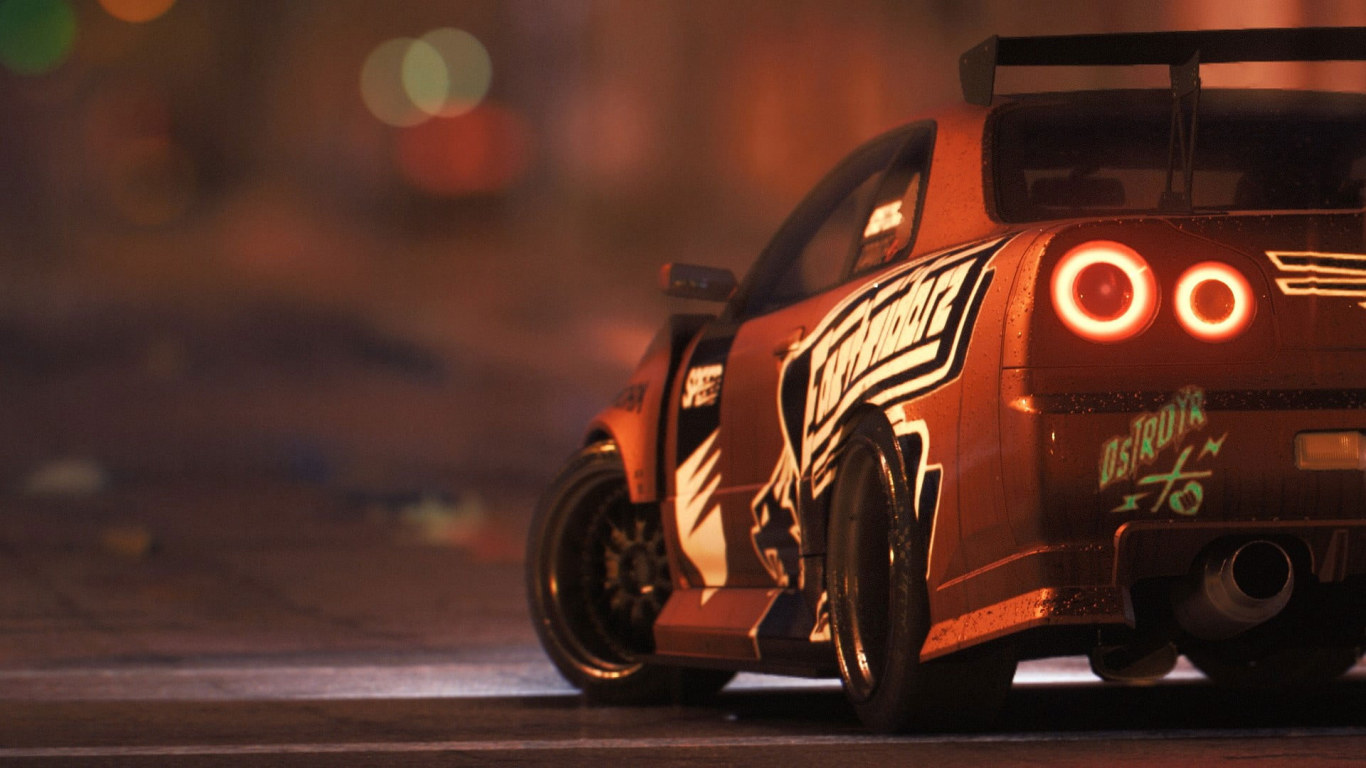 Orange and black racing car wallpaper, need for speed 2016, transportation • Wallpaper For You HD Wallpaper For Desktop & Mobile