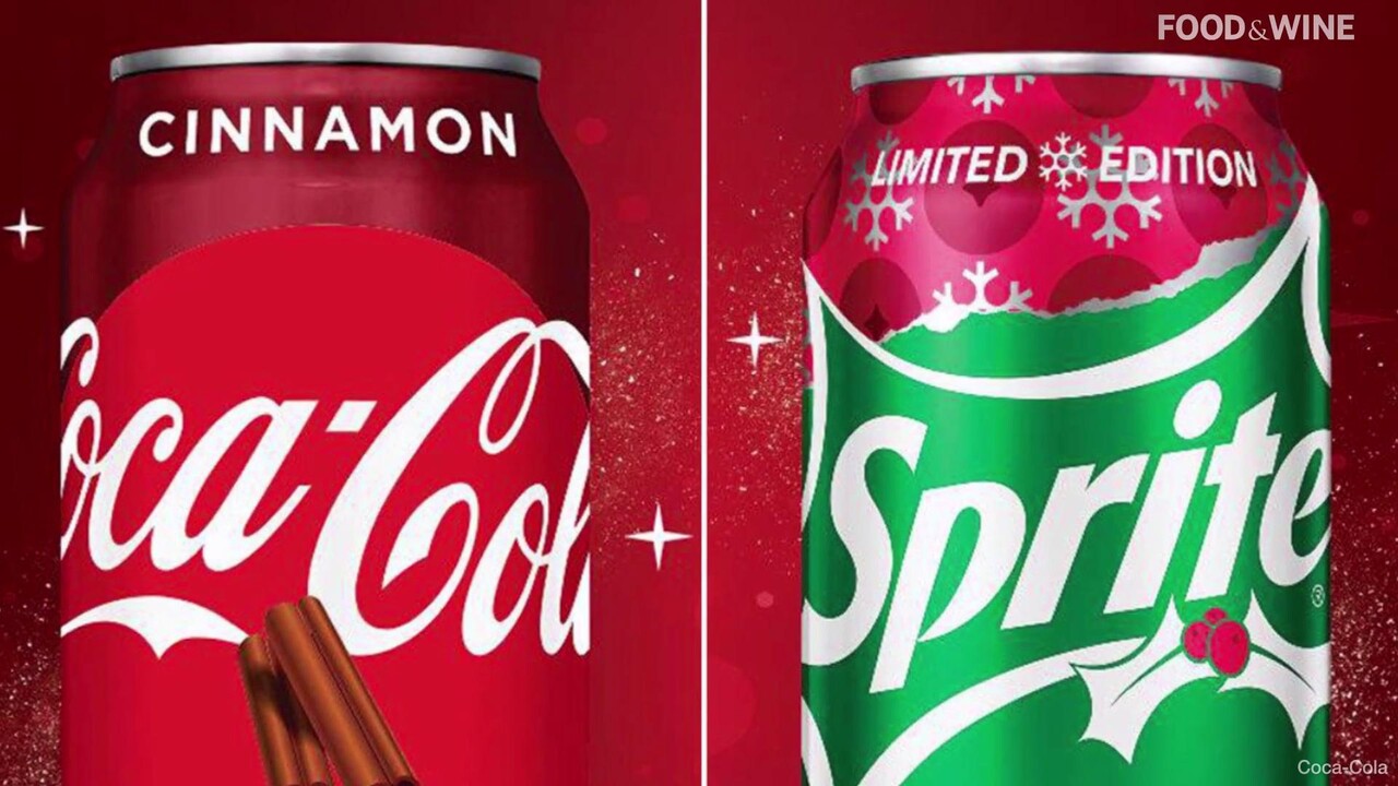 Coca Cola Cinnamon And Sprite Winter Spiced Cranberry Will Arrive This Fall. Food & Wine
