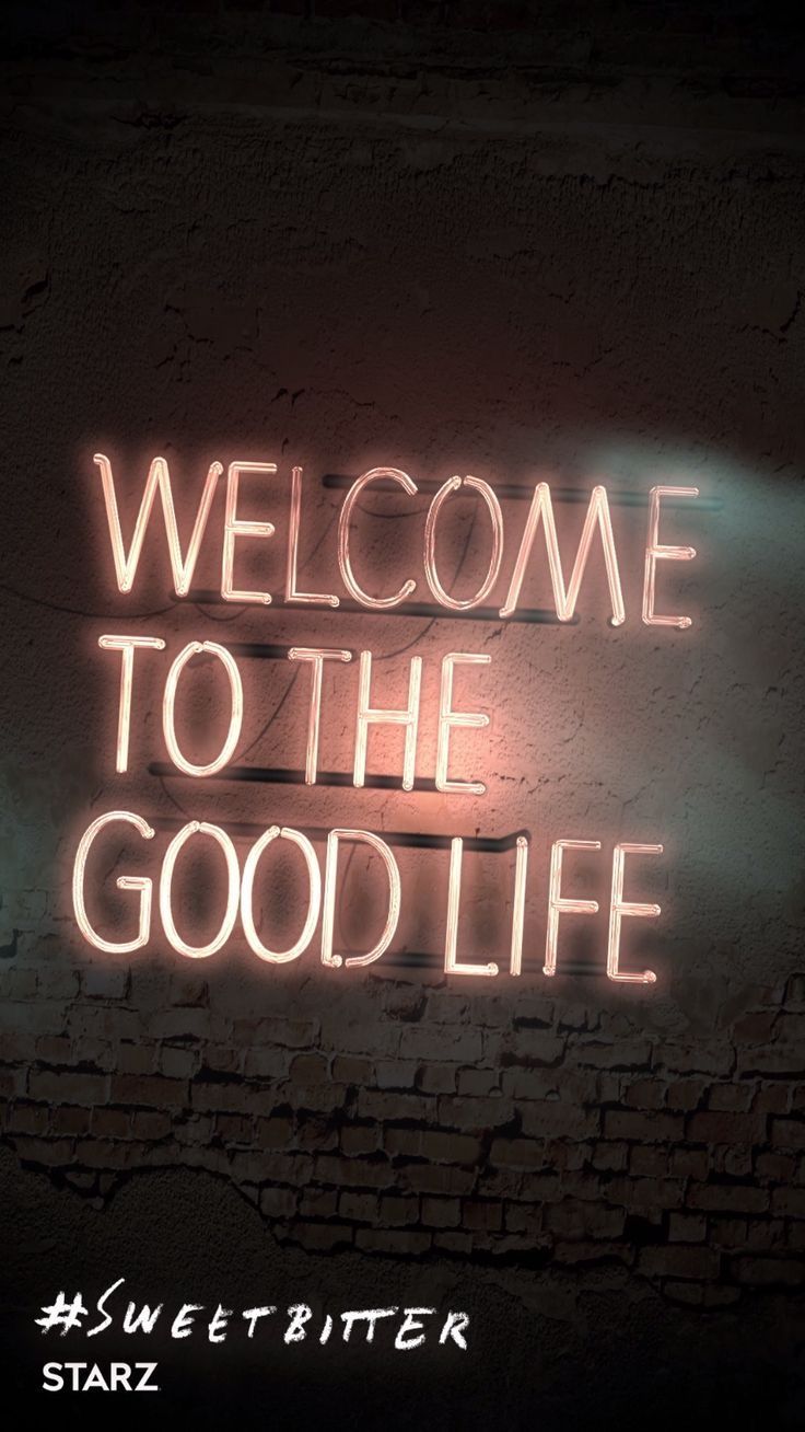 Welcome to the good life