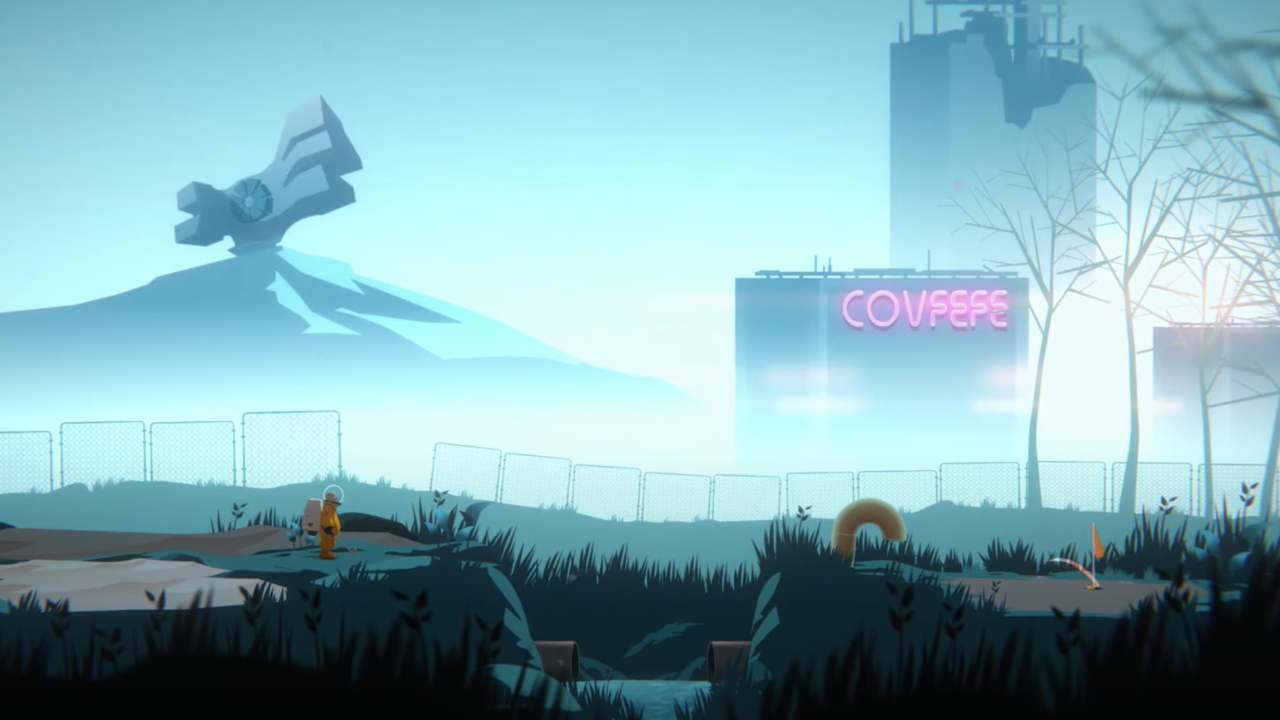 Golf Club Wasteland Dev Offers $500 Million Version Of The Game In Elaborate Joke About Billionaires In Space