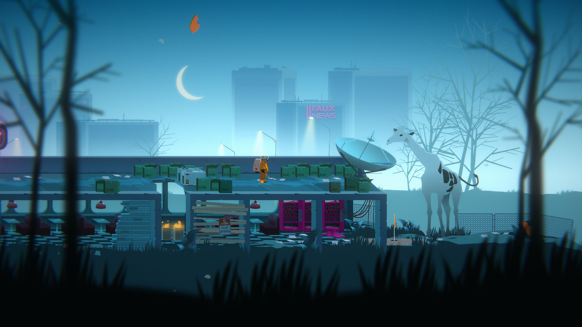 Golf Club Wasteland Lets You Play Golf in the Ruins of a Climate Apocalypse